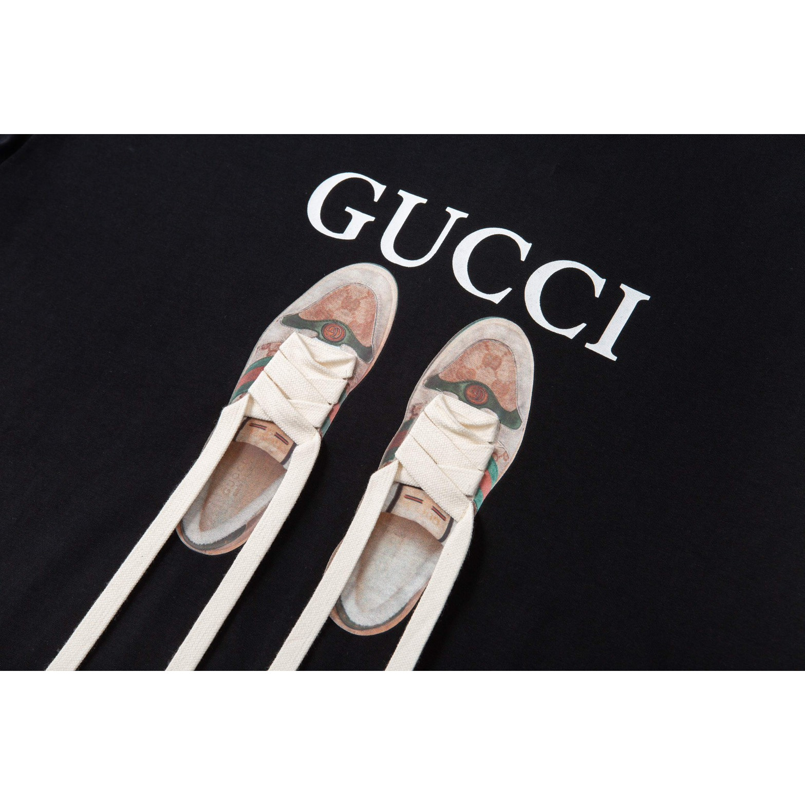 <p>GUCCI 数码印花 短袖T恤(黑)</p>
