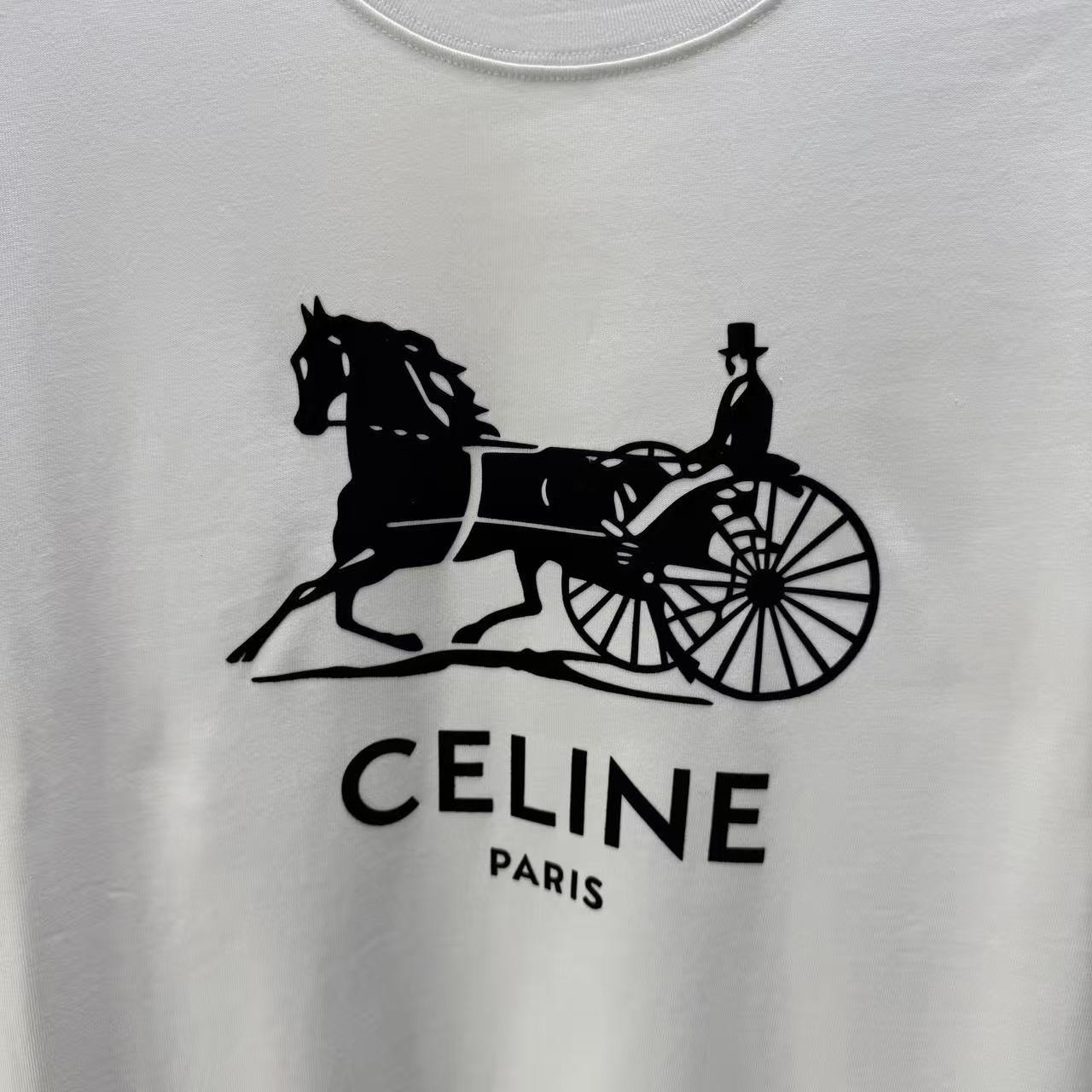 <p>CELINE 短袖T恤(白)</p>