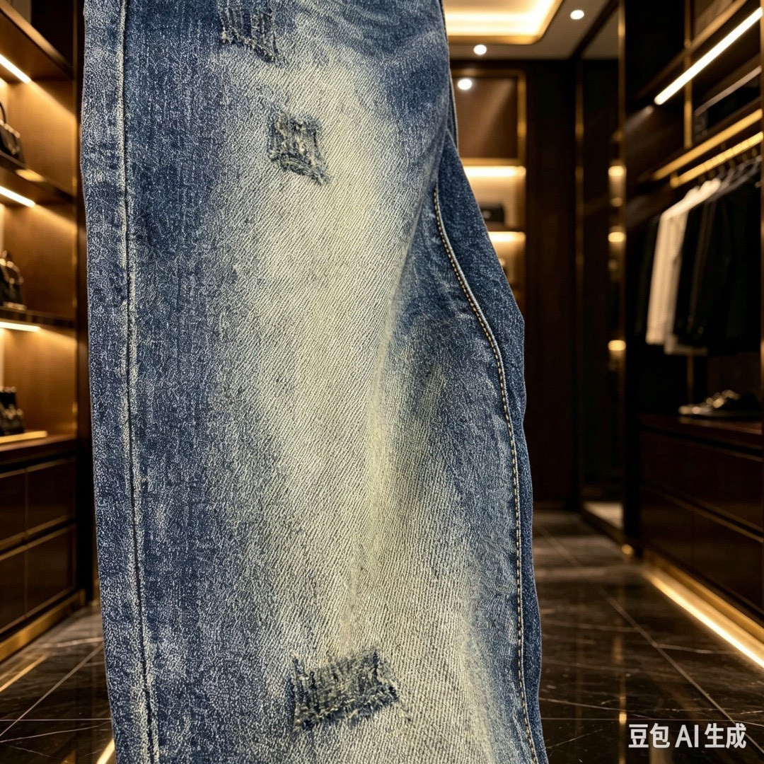 <p>D&amp;G&nbsp;欧洲专柜新款修身小直筒牛仔裤</p>
