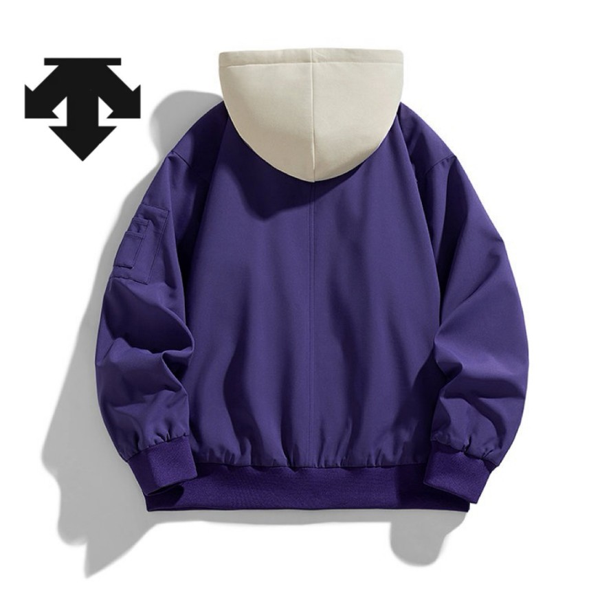 <p>DESCENTE 男士軟殼外套(靜謐紫)</p>