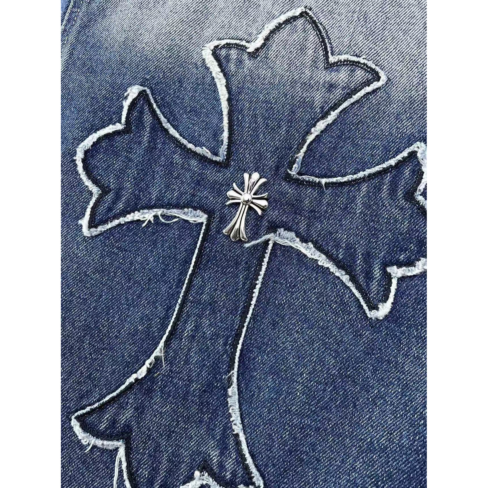 <p>MONCLER 时尚休闲牛仔夹克外套(藍)</p>