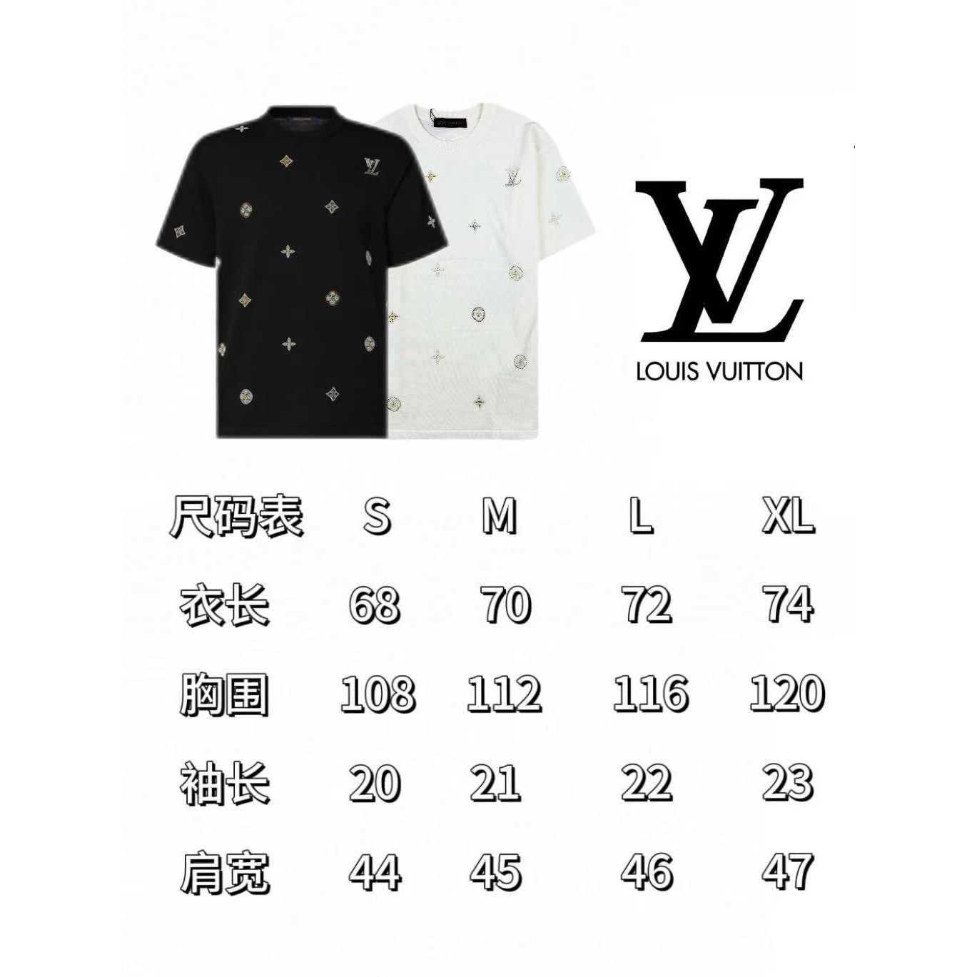 <p>LV 春季系列花卉图案标志短袖男款白T恤(1AJR10)</p>