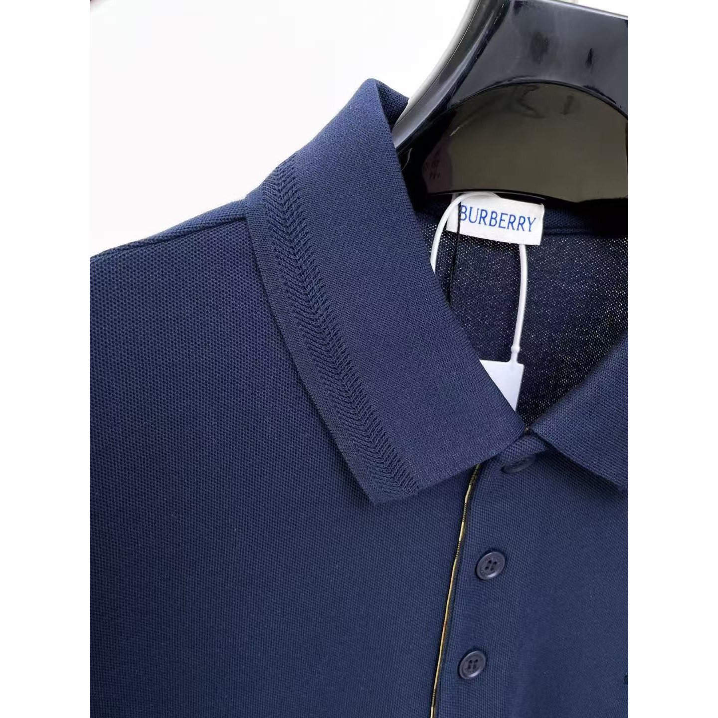 <p>BURBERRY 长袖Polo衫(藍)</p>