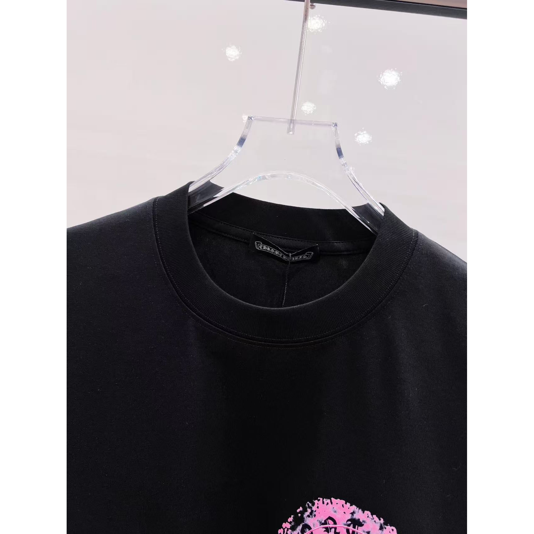 <p>CHROME HEARTS 短袖圆领T恤(黑)</p>