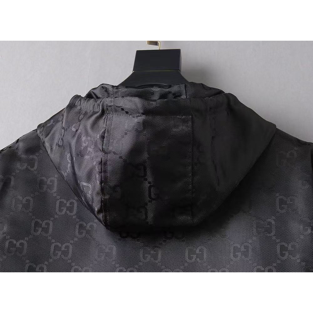 <p>GUCCI 男士夹克外套(黑)</p>