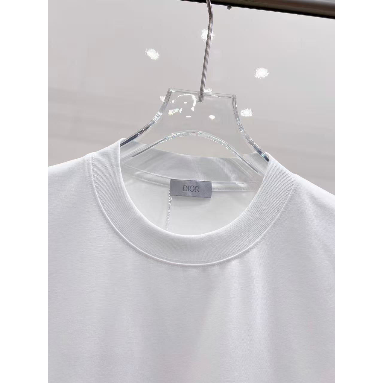 <p>DIOR 迪奥+石头岛联名 logo短袖T恤(白)&nbsp;</p>