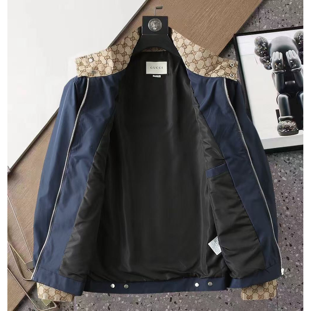 <p>GUCCI 男士夹克外套(800874)</p>
