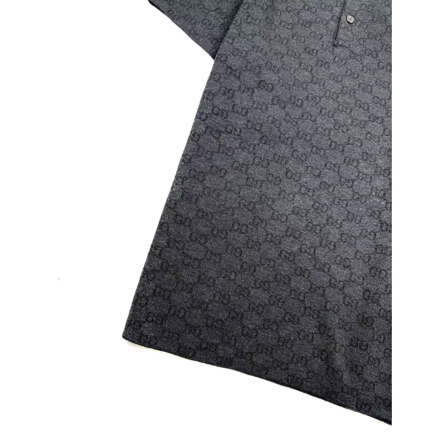 <p>GUCCI 羊毛真丝提花短袖毛衣(783040)</p>