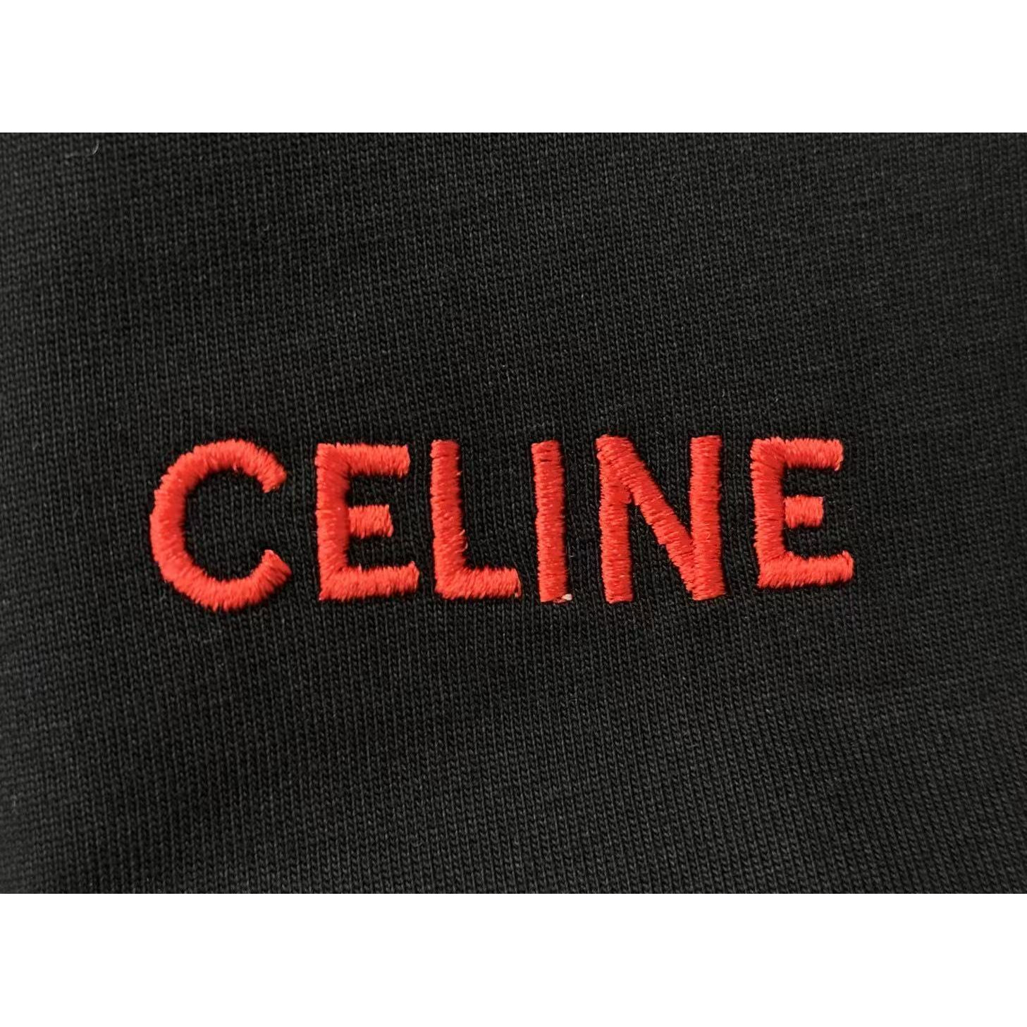 <p>CELINE 长袖卫衣T恤(黑)</p>