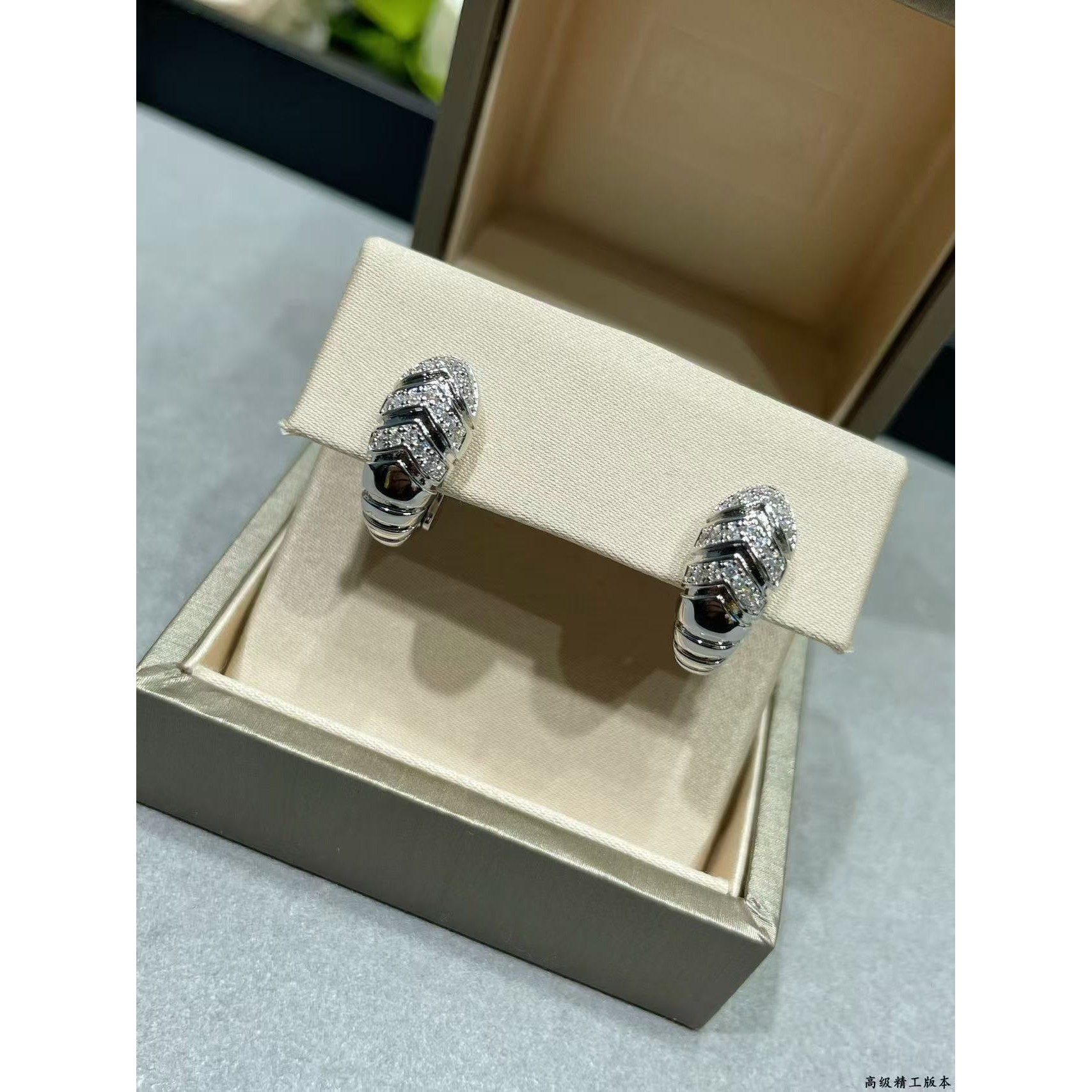 <p>BVLGARI&nbsp;灵蛇耳拍</p>