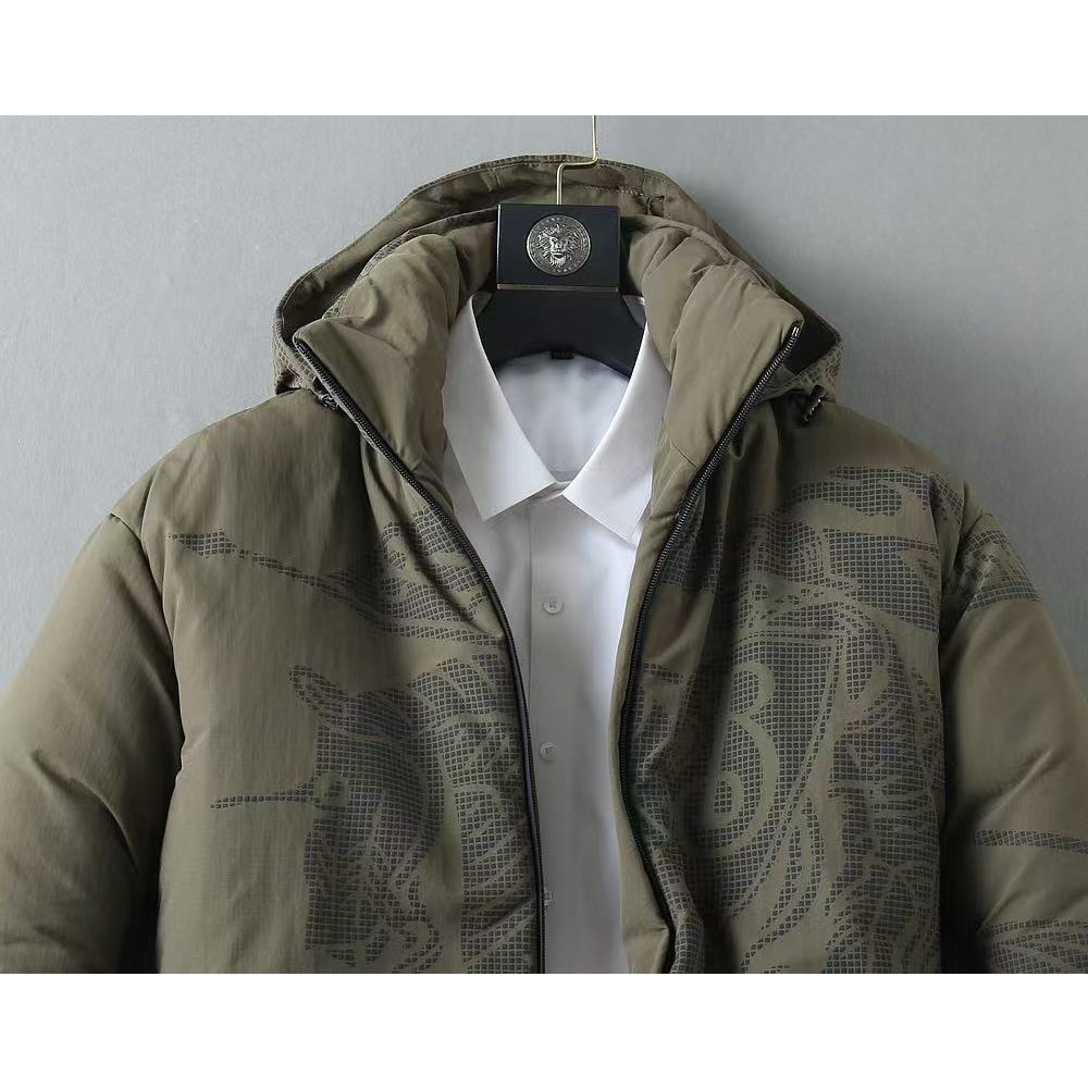 <p>BURBERRY 加厚棉服外套(綠)</p>