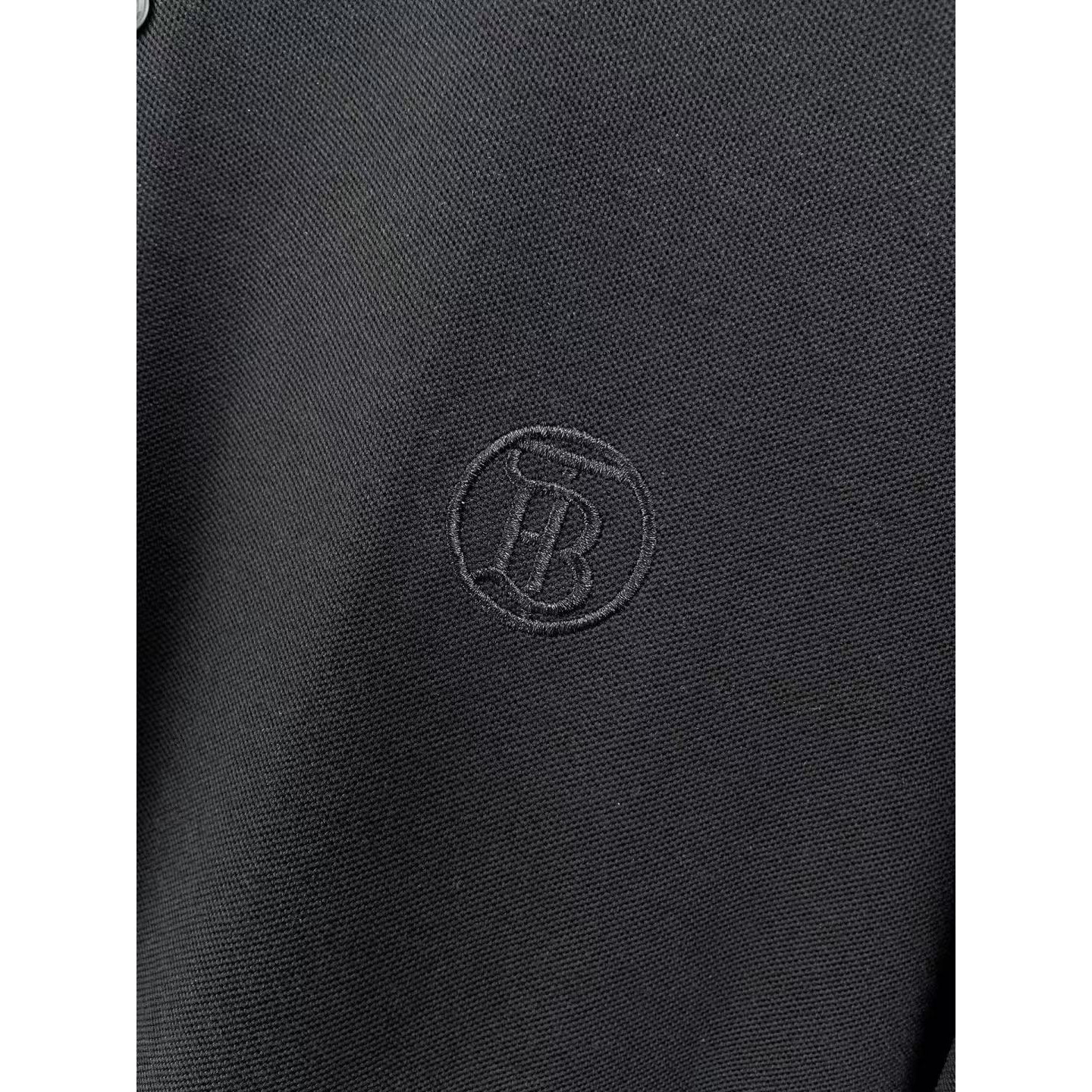 <p>BURBERRY 长袖Polo衫(黑)</p>