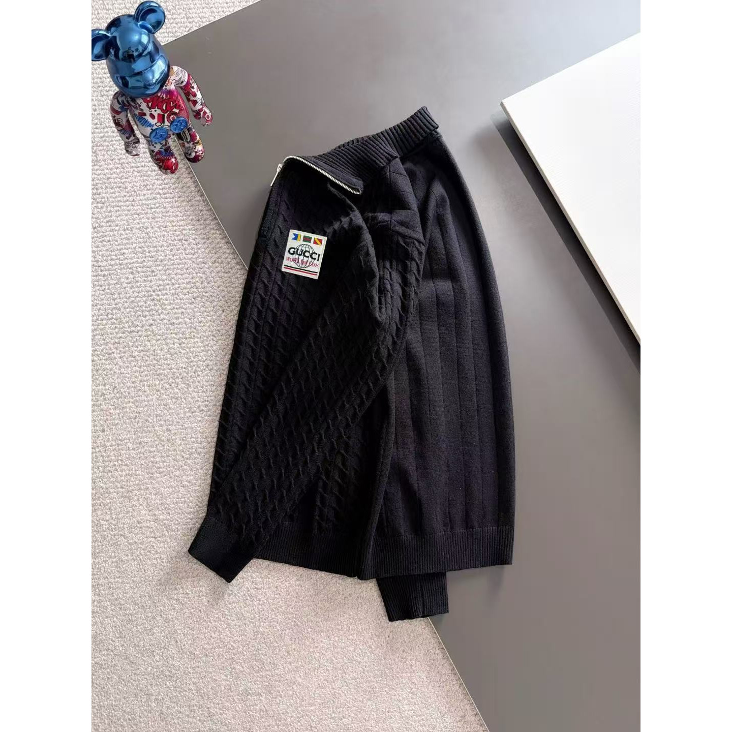 <p>GUCCI&nbsp;秋冬官网最新毛衣(黑)</p>