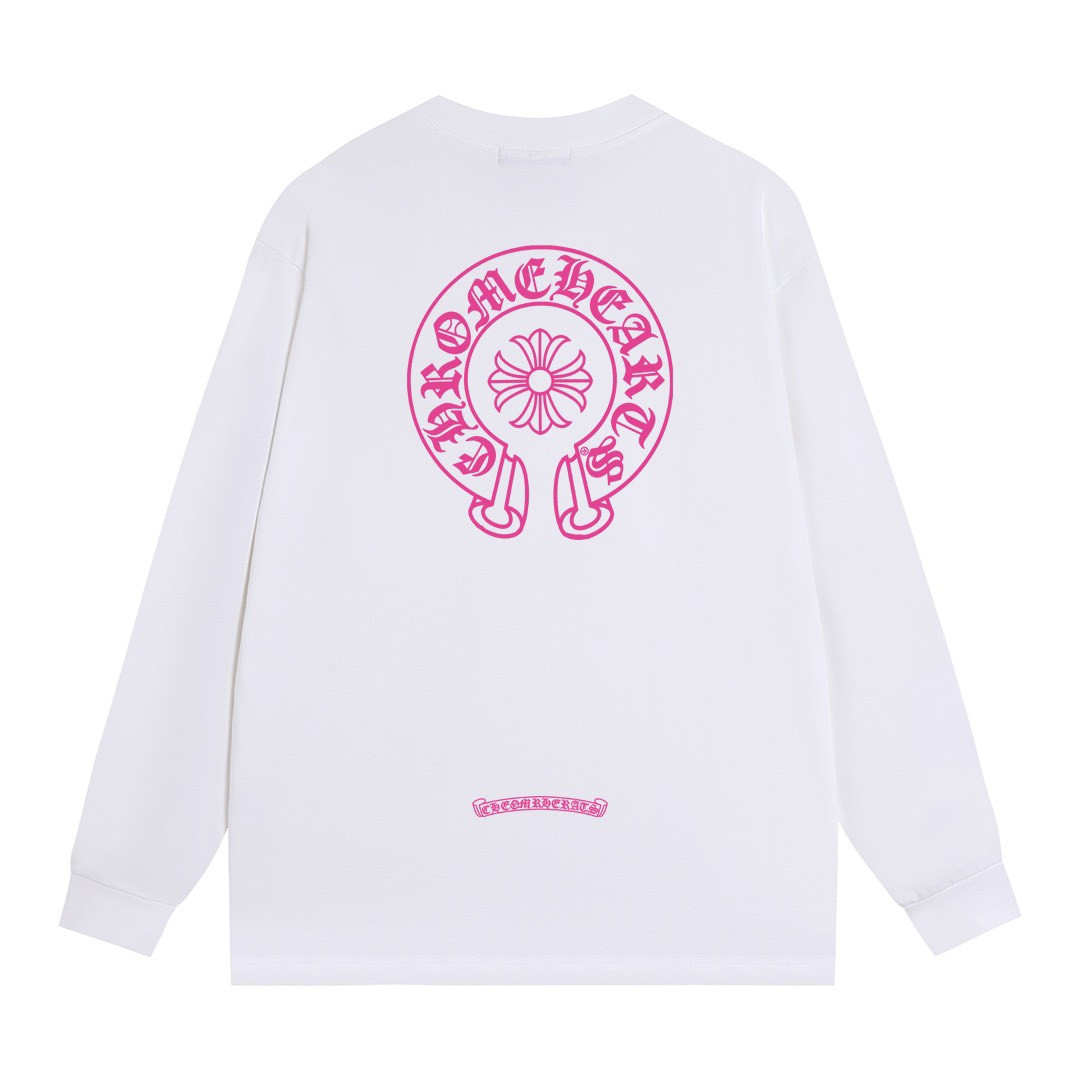 <p>CHROME HEARTS 长袖T恤(白)</p>