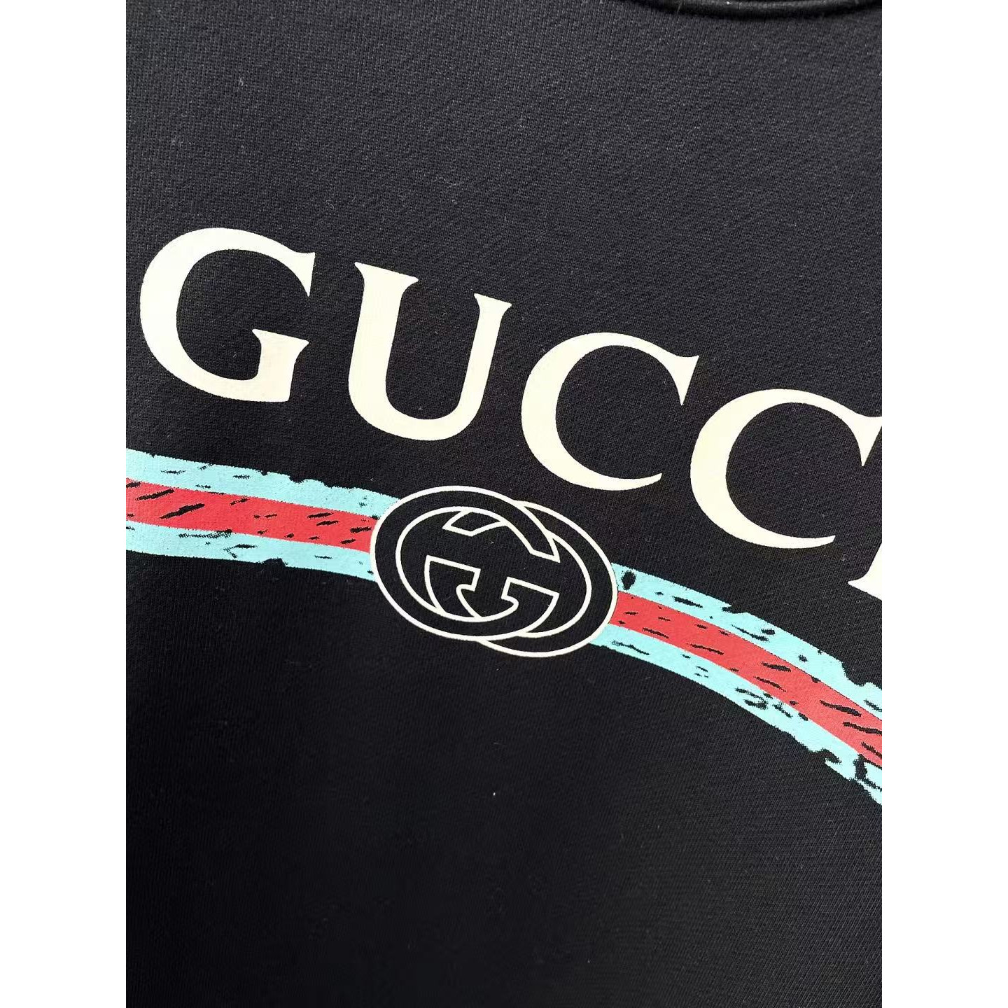 <p>GUCCI 圆领卫衣(黑)</p>
