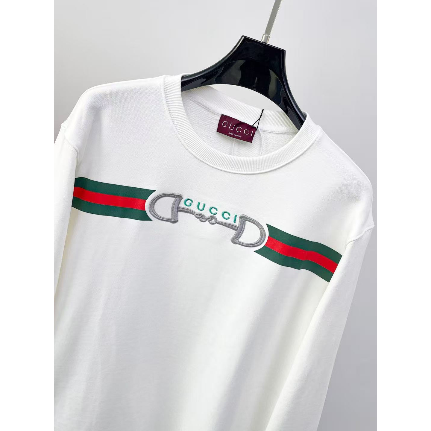 <p>GUCCI 圆领卫衣(白)</p>