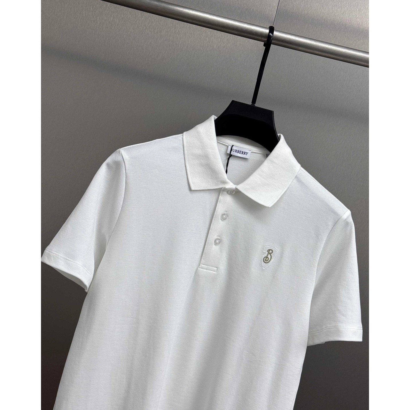 <p>BURBERRY 短袖翻领polo衫(白)</p>