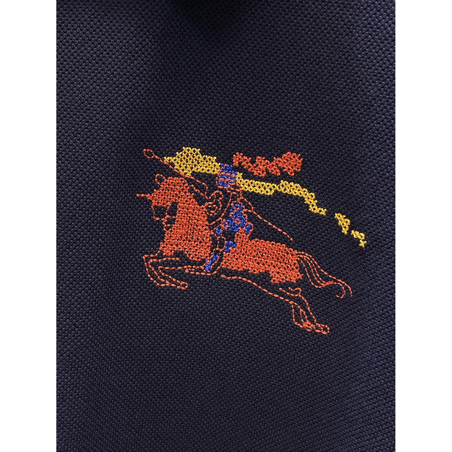 <p>BURBERRY&nbsp;短袖翻领polo衫(藏青)</p>
