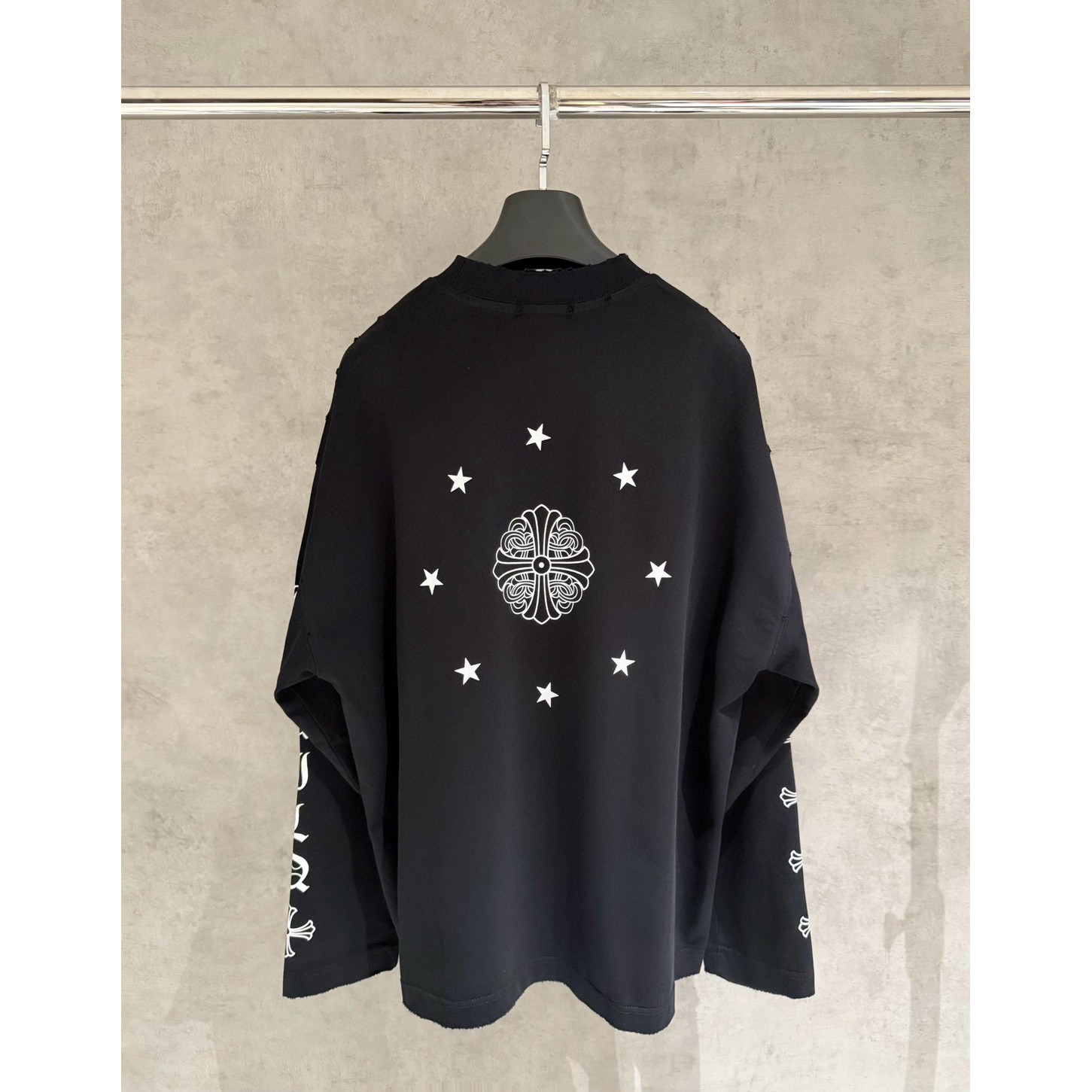 <p>CHROME HEARTS 长袖T恤(灰D51)</p>
