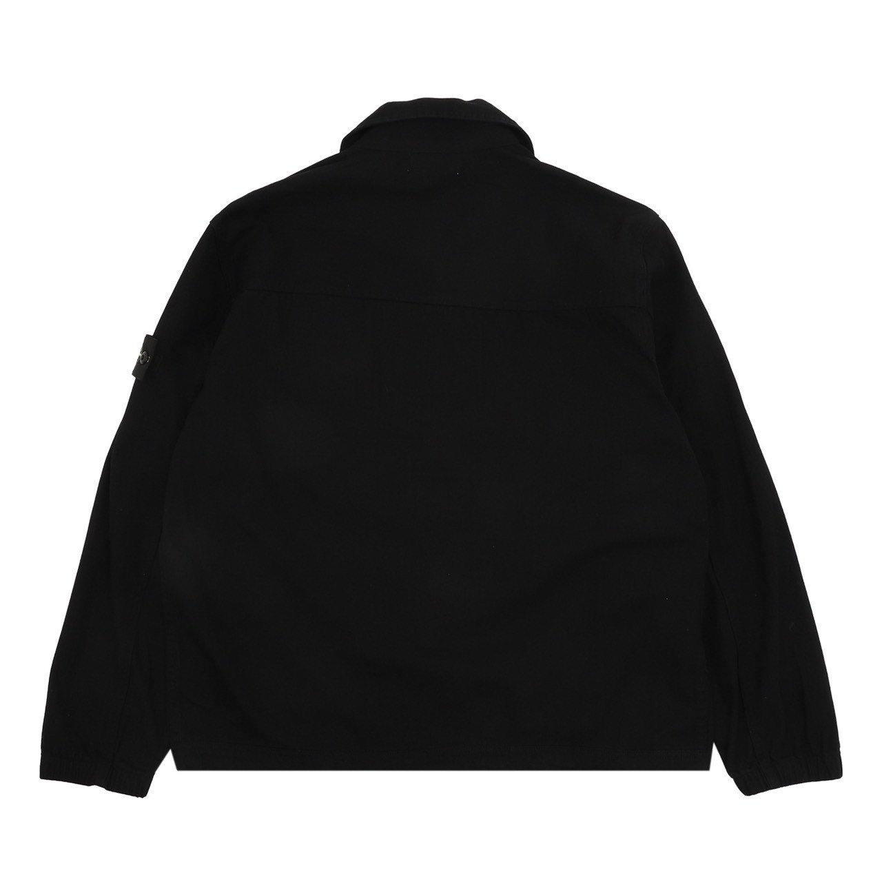 <p>Stone Island 户外口袋长款衬衫外套(黑)</p>