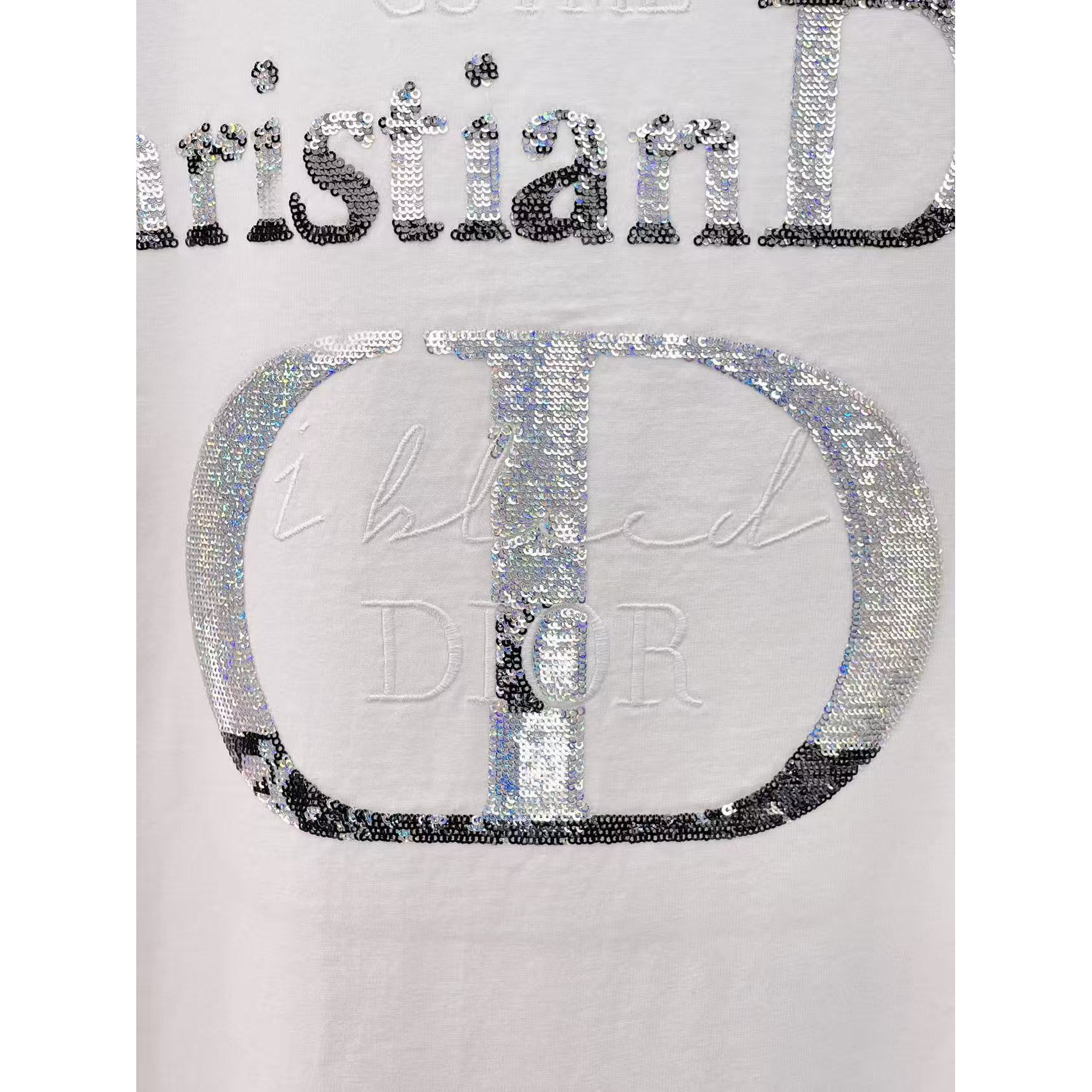 <p>DIOR 专柜新款短袖T恤(白)</p>