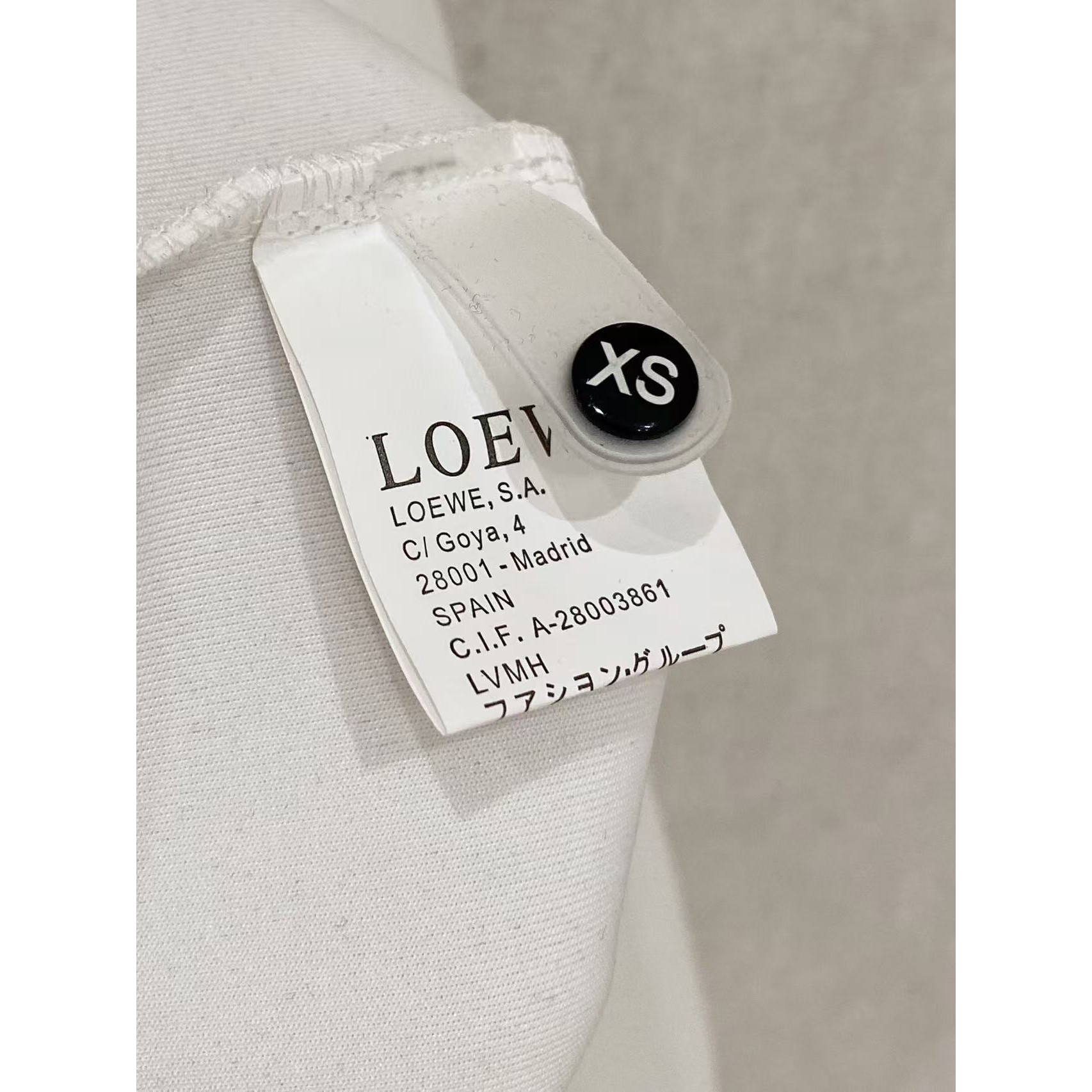 <p>LOEWE 太空棉卫衣(白)</p>
