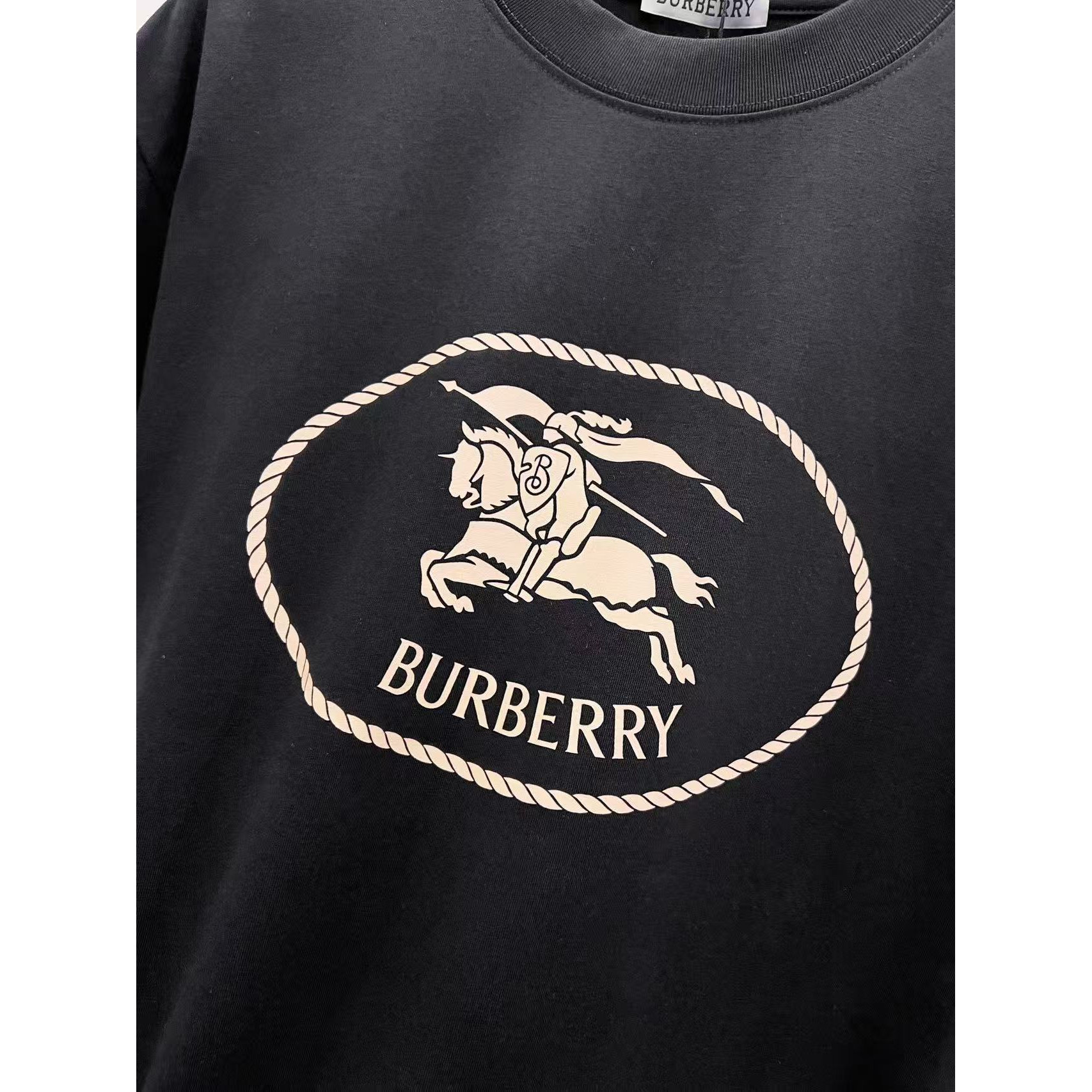 <p>BURBERRY 战马字母短袖t恤(黑)&nbsp;</p>