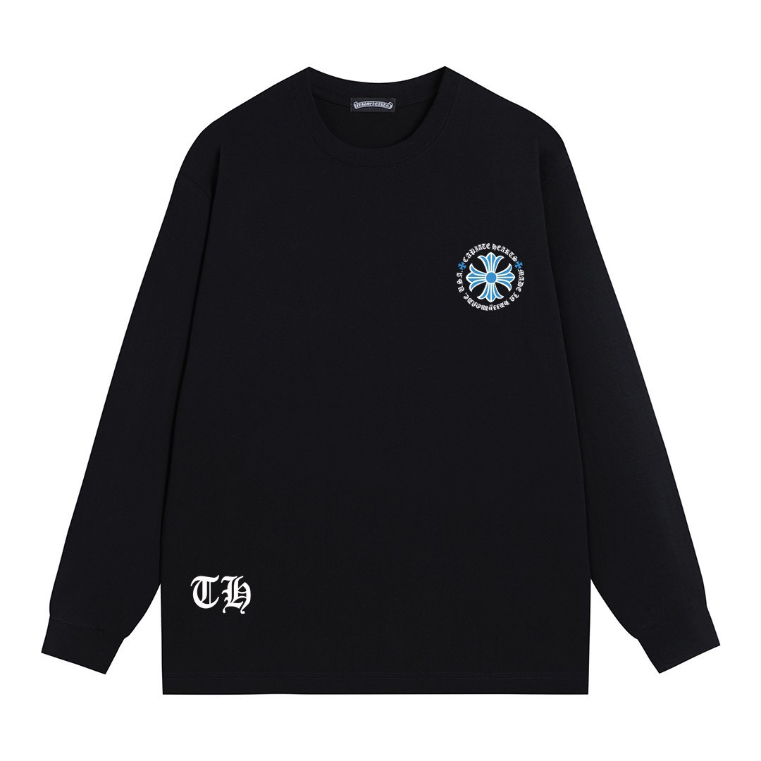<p>CHROME HEARTS 长袖T恤(黑)</p>