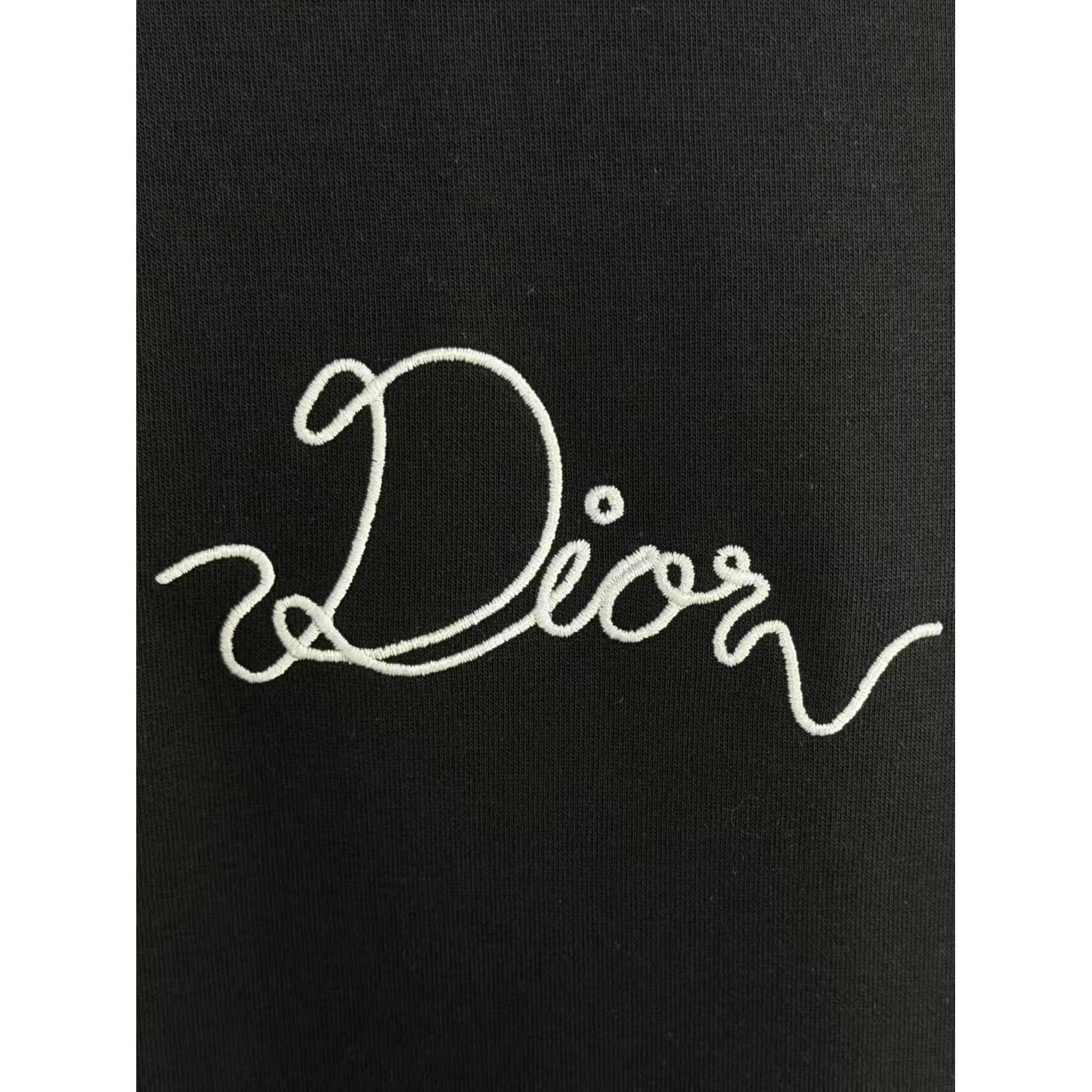 <p>DIOR 刺绣短袖T恤(黑)</p>