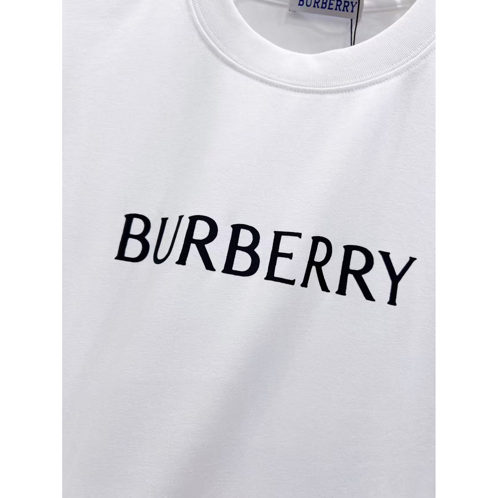 <p>BURBERRY 印花短袖T恤(白)</p>