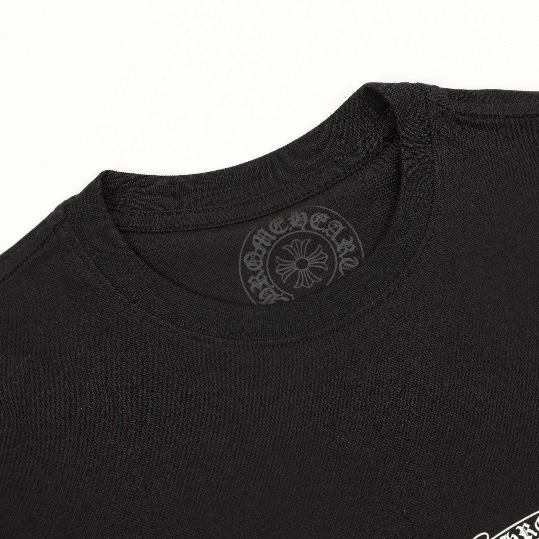 <p>Chrome Hearts 大舌头印花短袖(黑)</p>