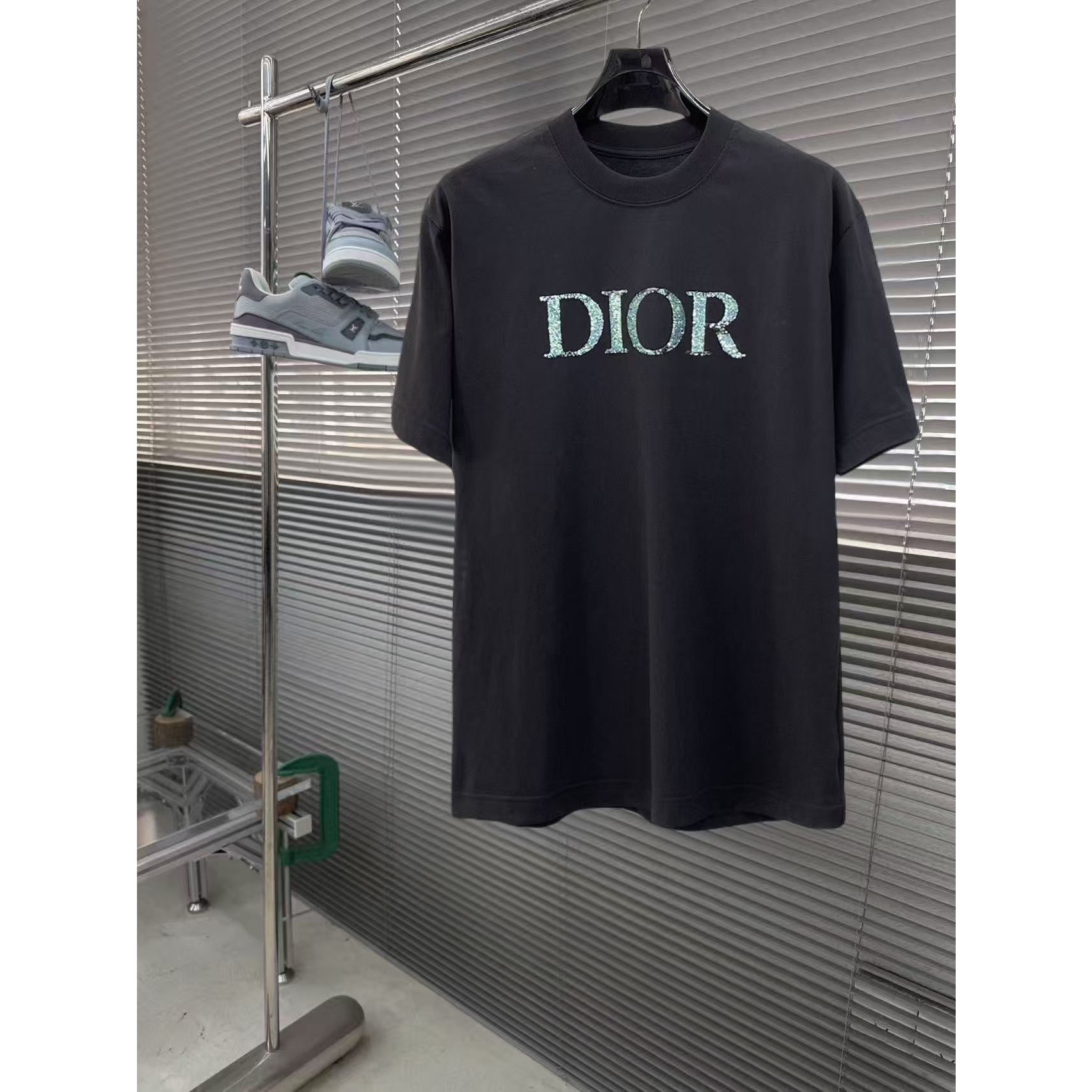 <p>DIOR&nbsp;专柜新款短袖T恤(黑)</p>