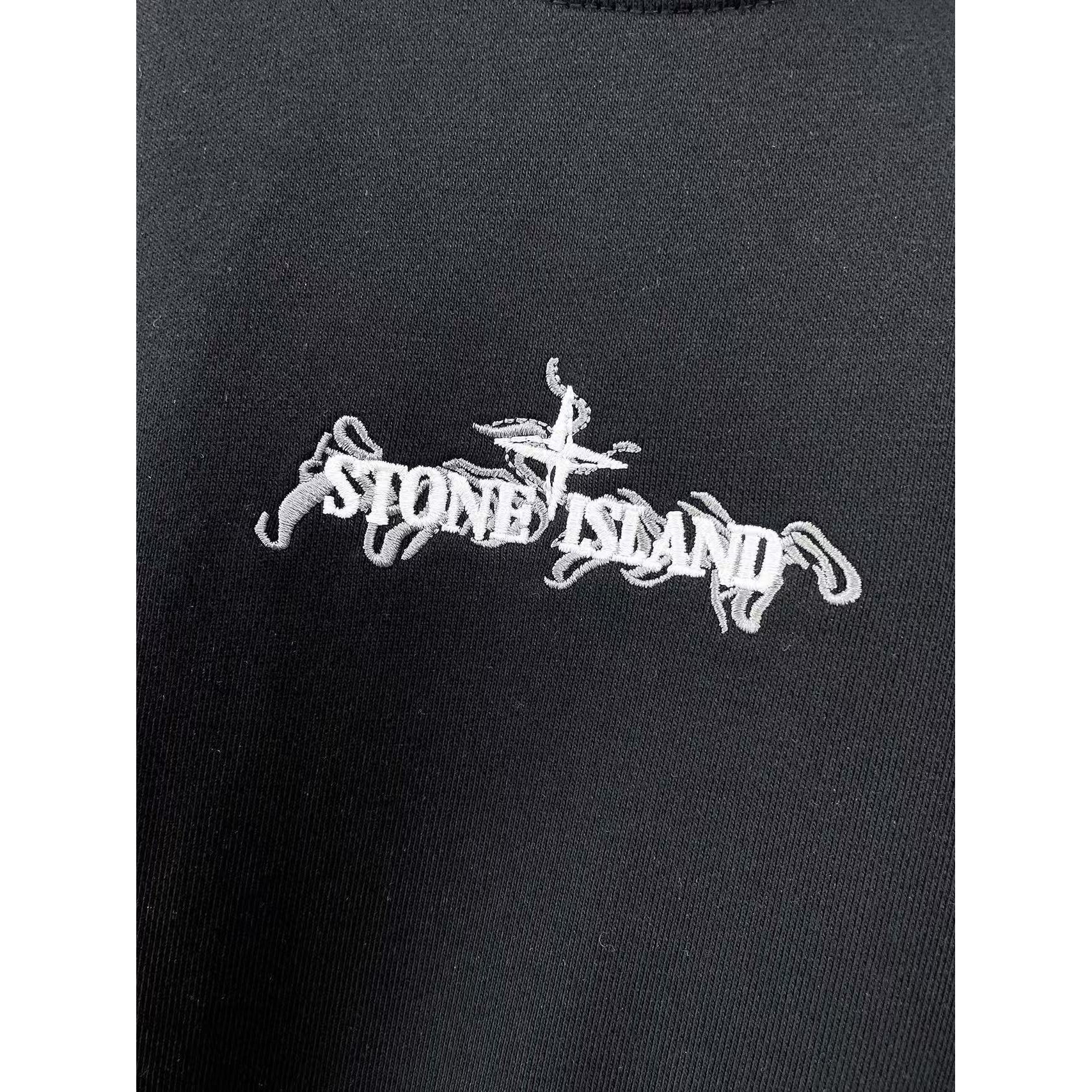 <p>Stone Island 圓領長袖T恤(黑)</p>