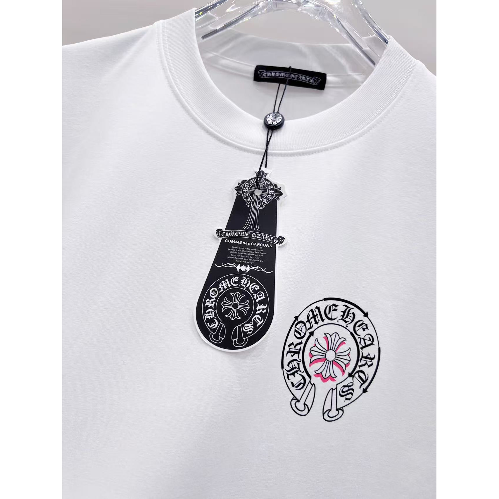 <p>CHROME HEARTS 短袖圆领T恤(白)</p>