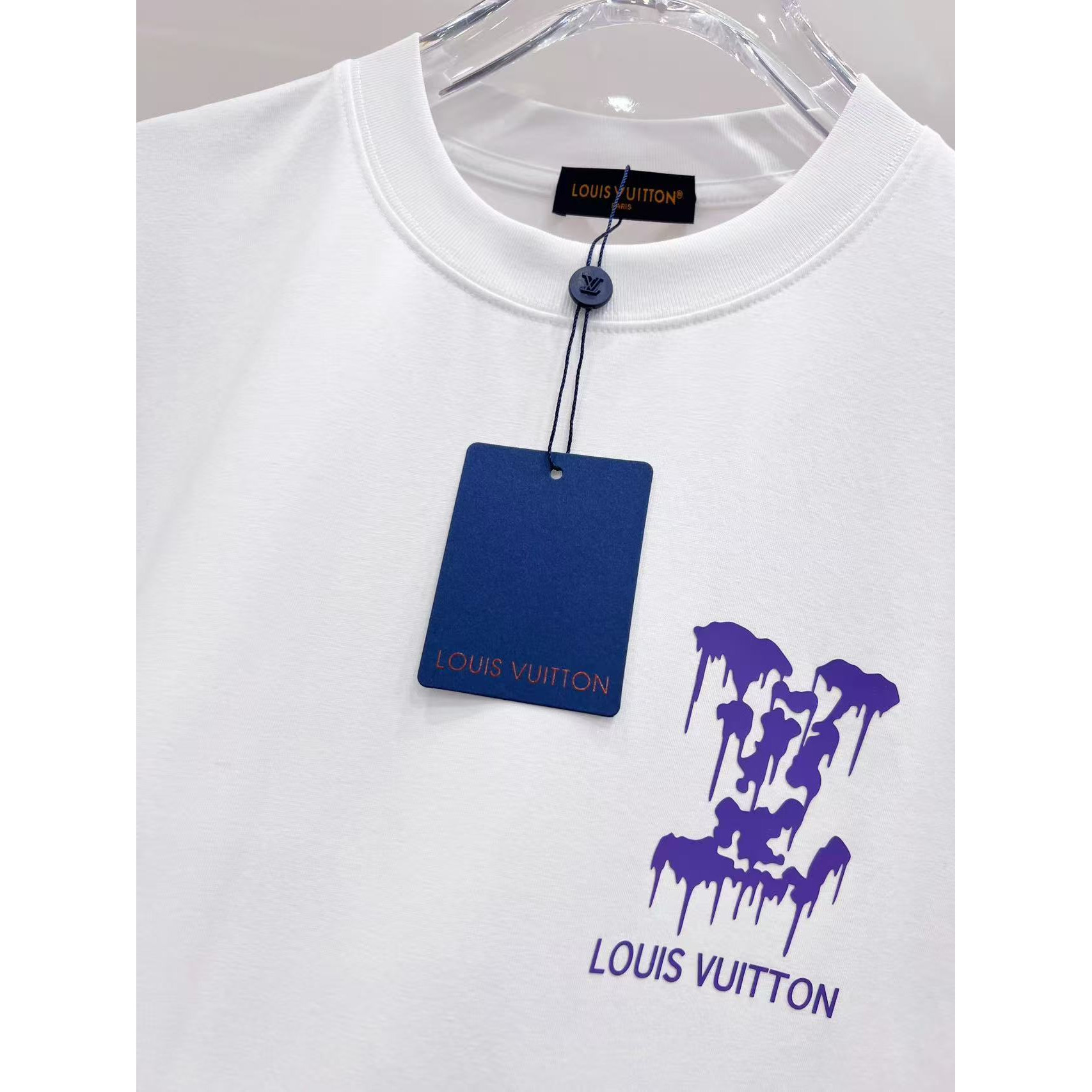<p>LV 短袖圆领T恤(白)</p>