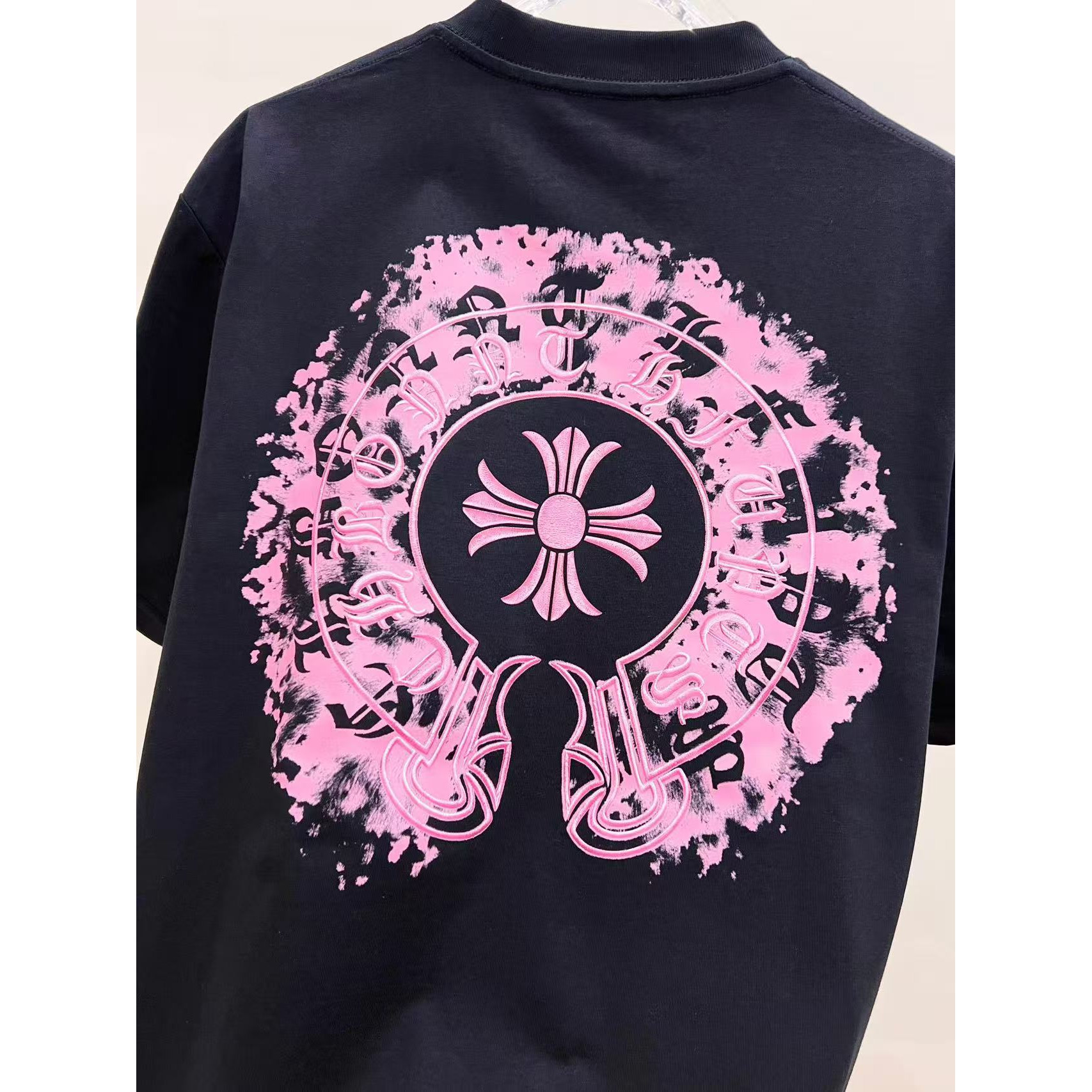 <p>CHROME HEARTS 短袖圆领T恤(黑)</p>