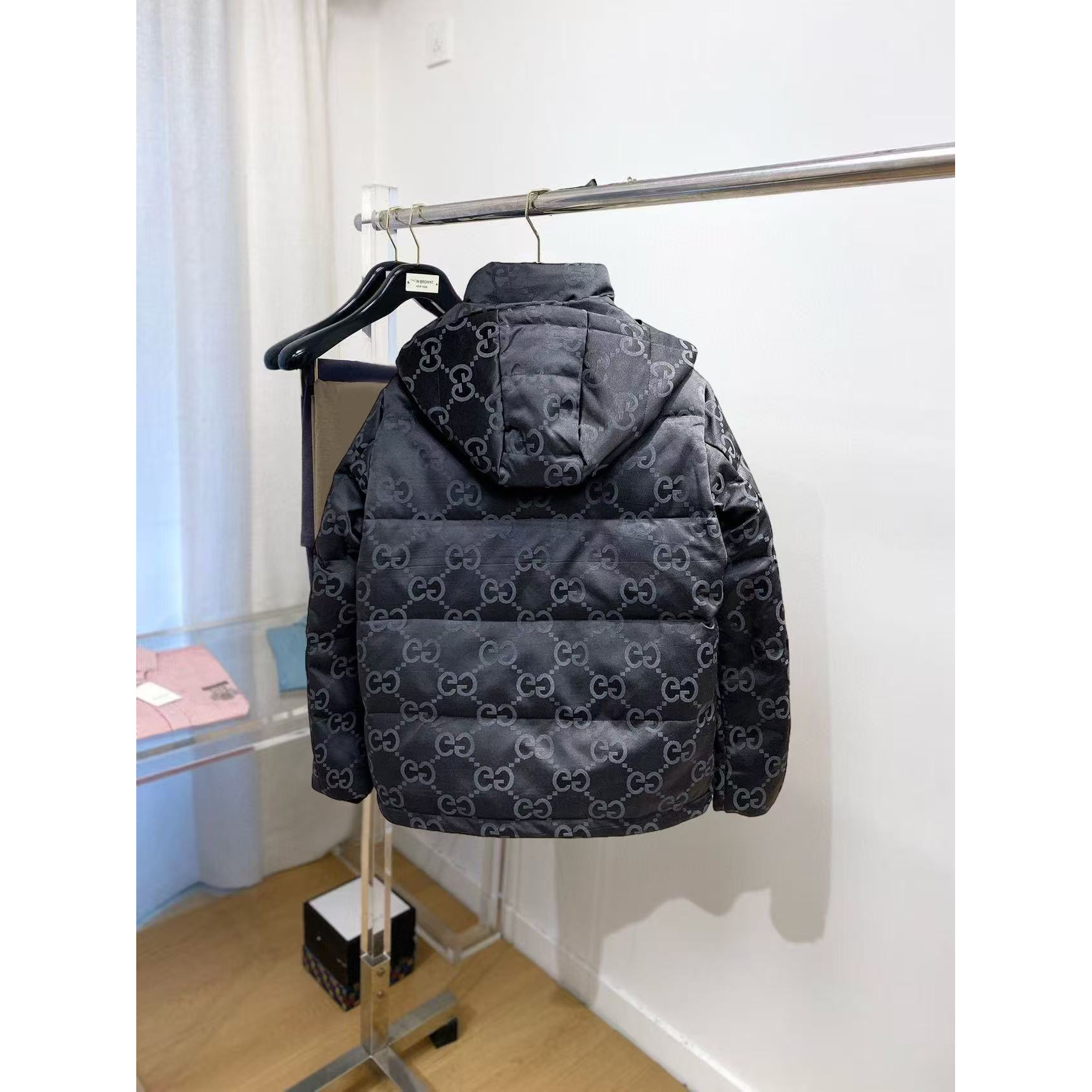 <p>GUCCI 秋冬新款羽绒服(黑)</p>