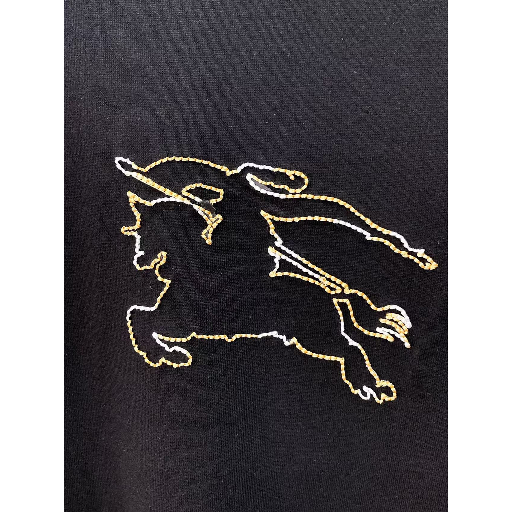 <p>BURBERRY&nbsp;专柜新款短袖T恤(黑)</p>