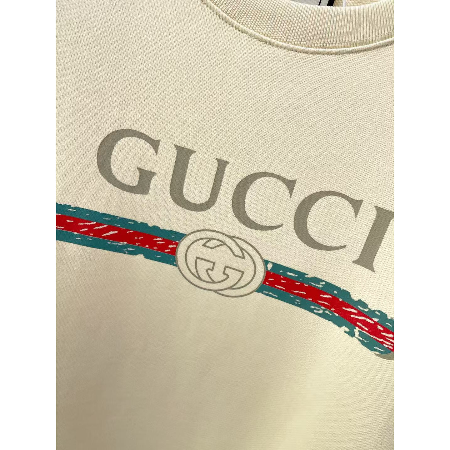 <p>GUCCI 圆领卫衣(卡其)</p>