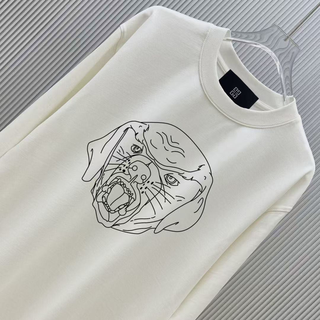 <p>GIVENCHY 长袖卫衣T恤(白)</p>