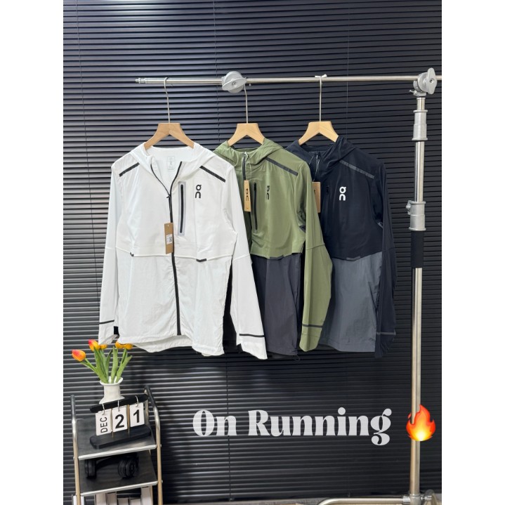 <p>On Running 夏季戶外輕量機能防曬外套(白)</p>
