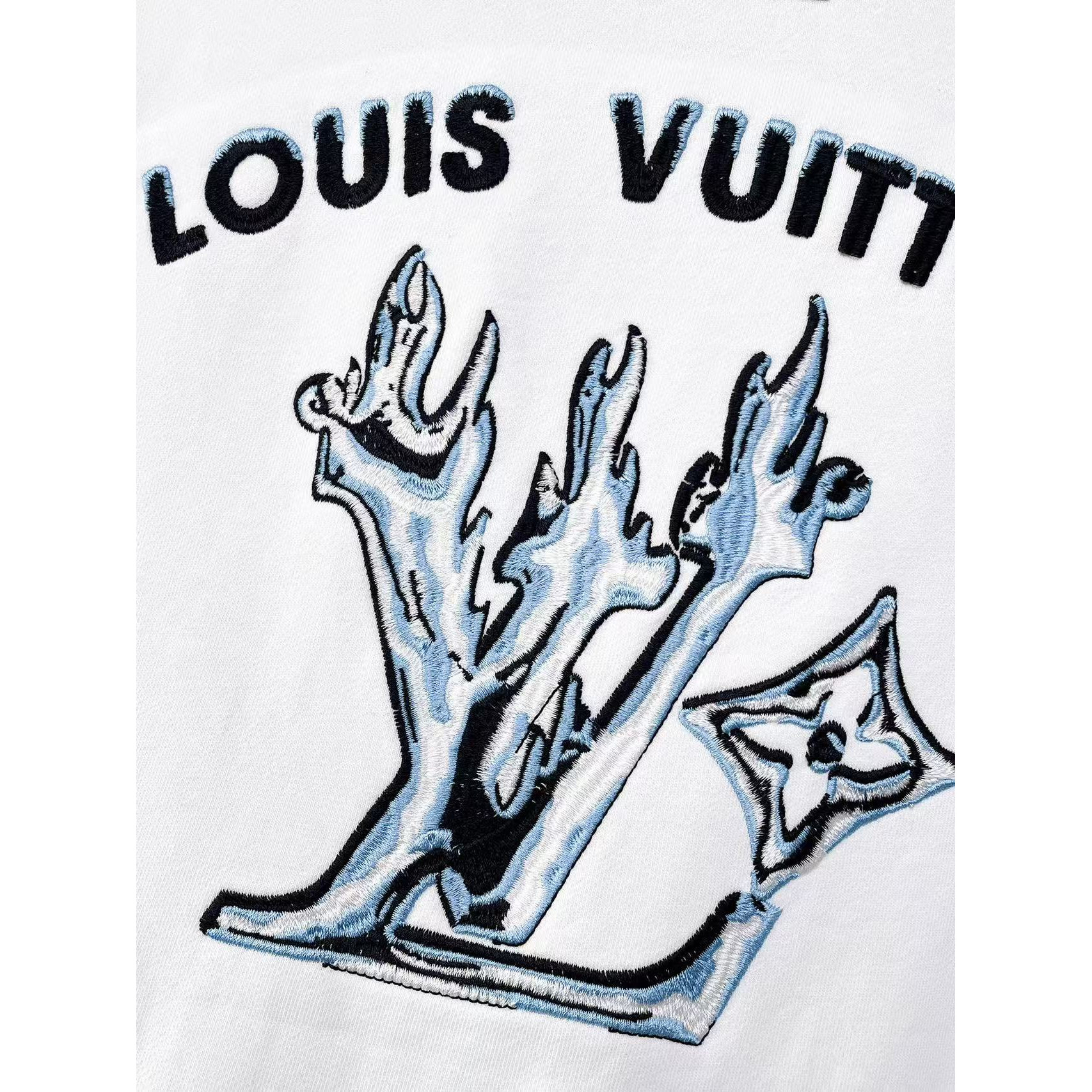 <p>LV&nbsp;圓領長袖T恤(白)</p>