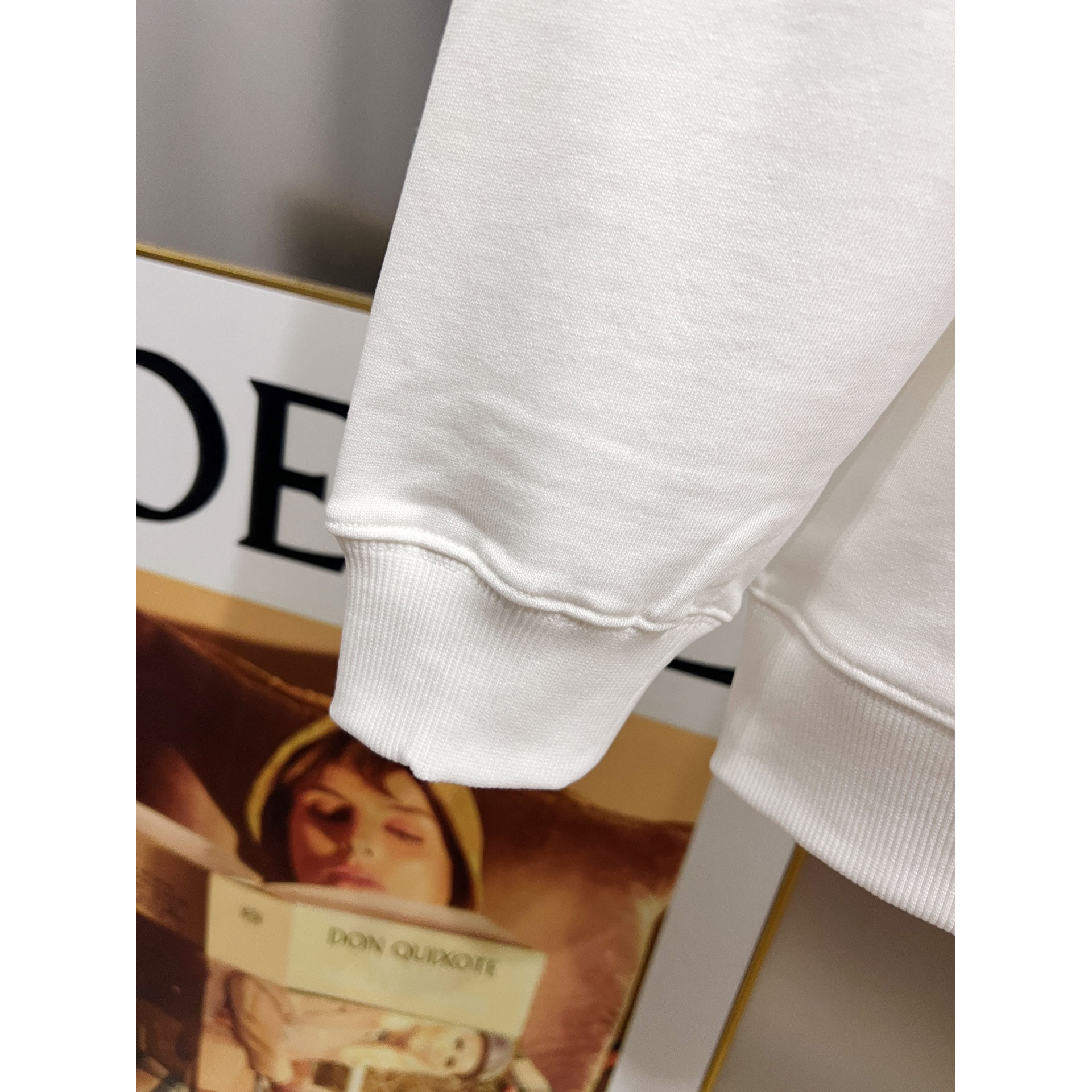 <p>DIOR 圆领长袖卫衣(白)</p>
