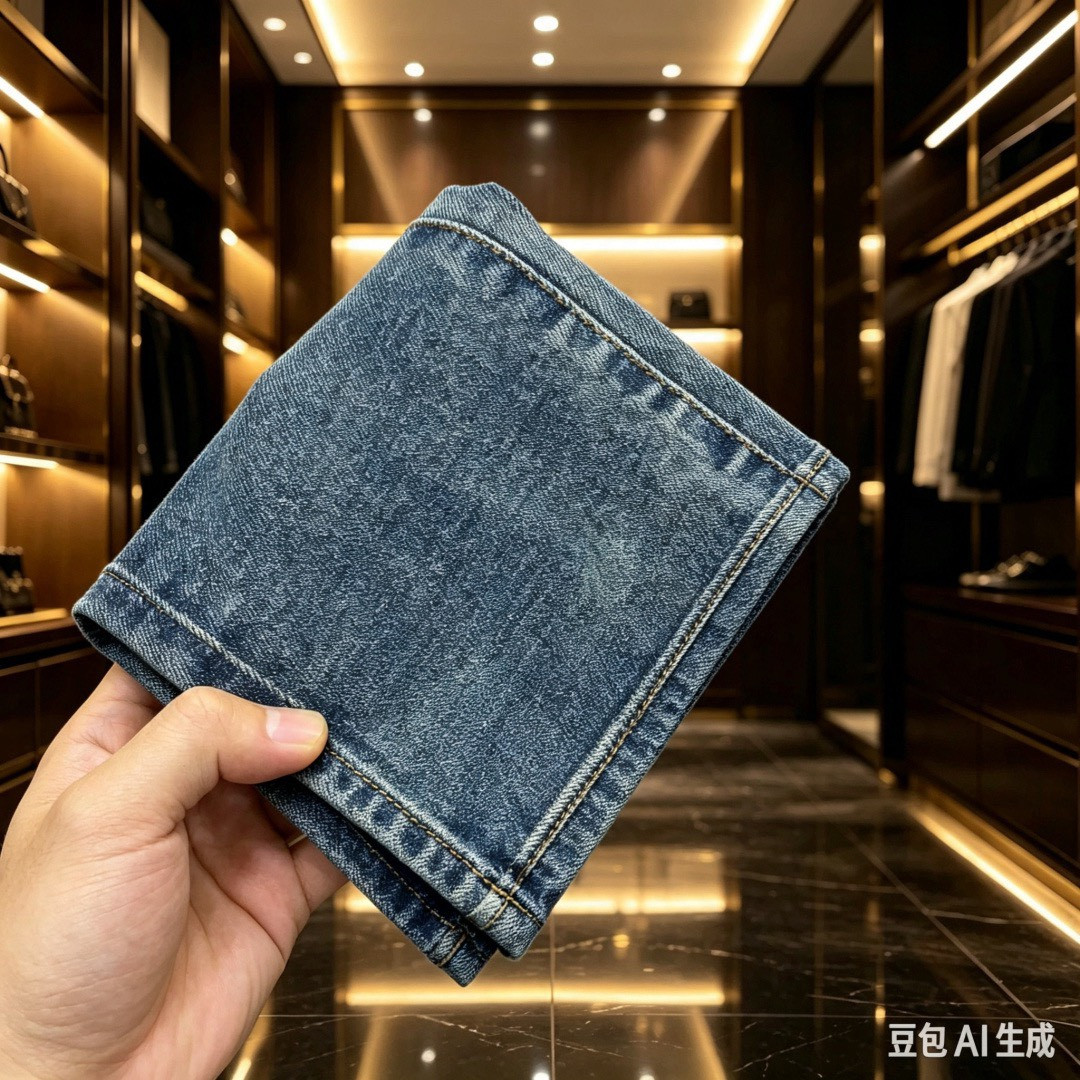 <p>CHROME HEARTS 欧洲专柜新款修身小直筒牛仔裤</p>