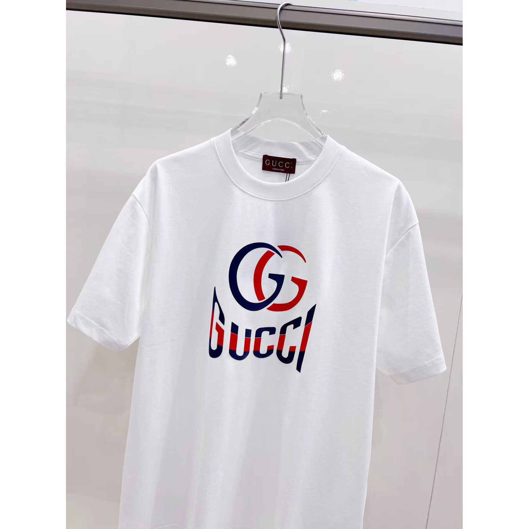 <p>GUCCI 短袖圆领T恤(白)</p>