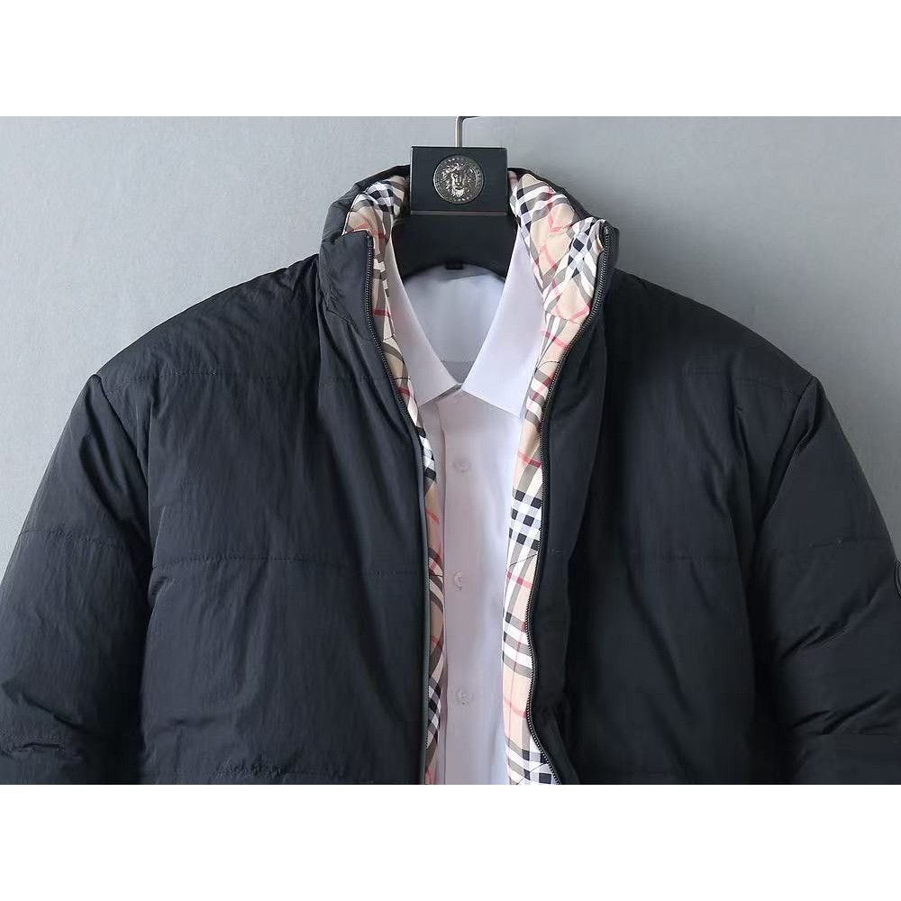 <p>BURBERRY 加厚棉服外套(黑)</p>