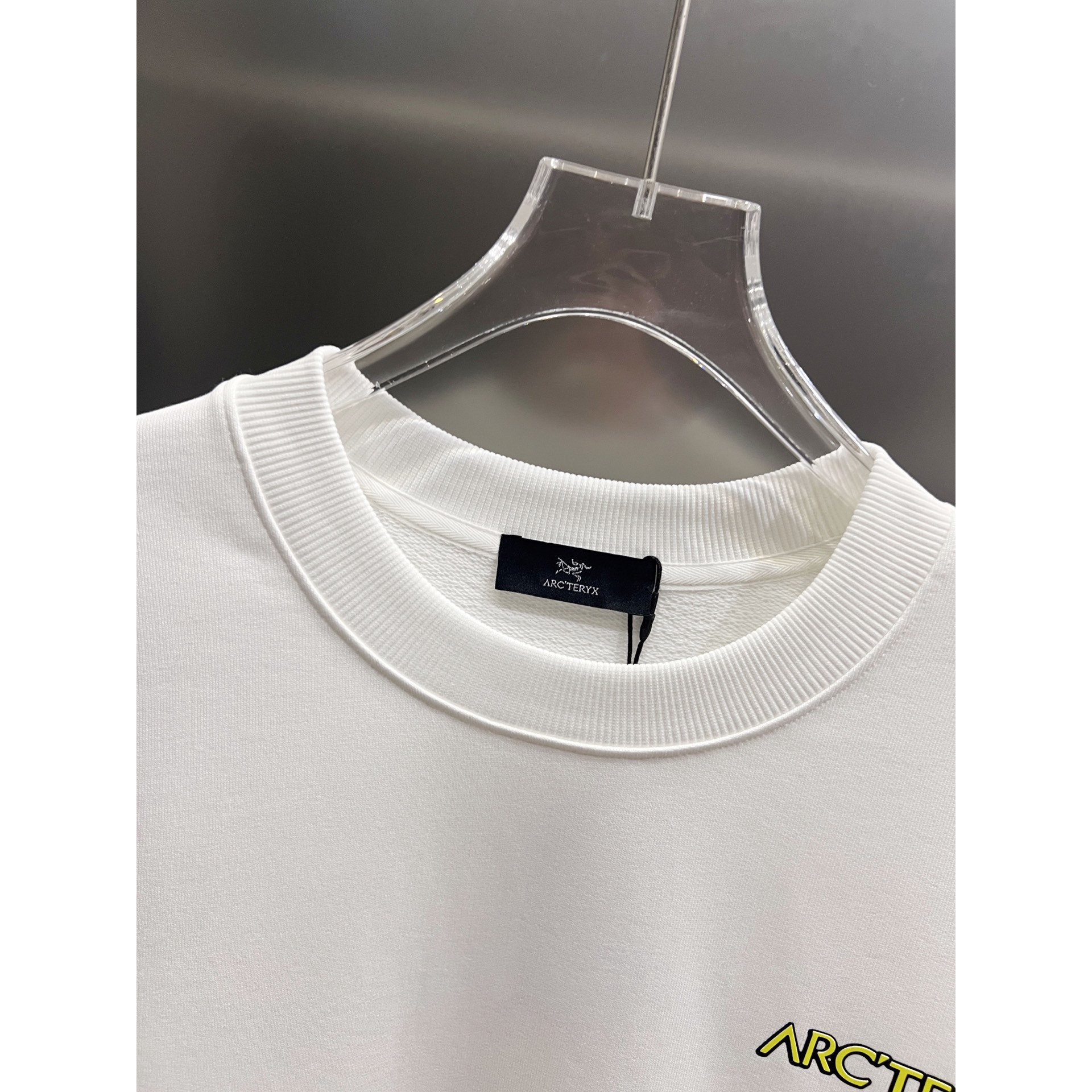 <p>Arc'teryx 圆领长袖卫衣(白)</p>
