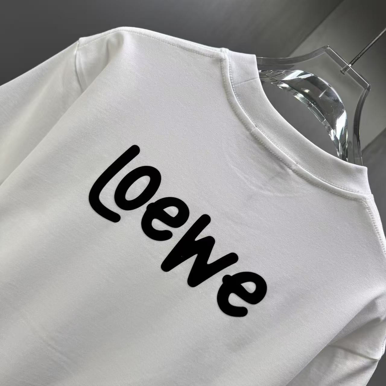 <p>Loewe 短袖T恤(白)</p>