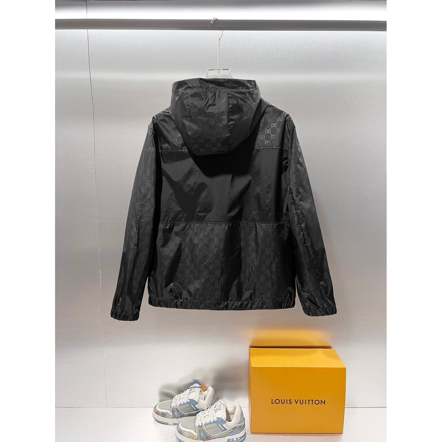 <p>GUCCI&nbsp;夹克外套(黑)</p>