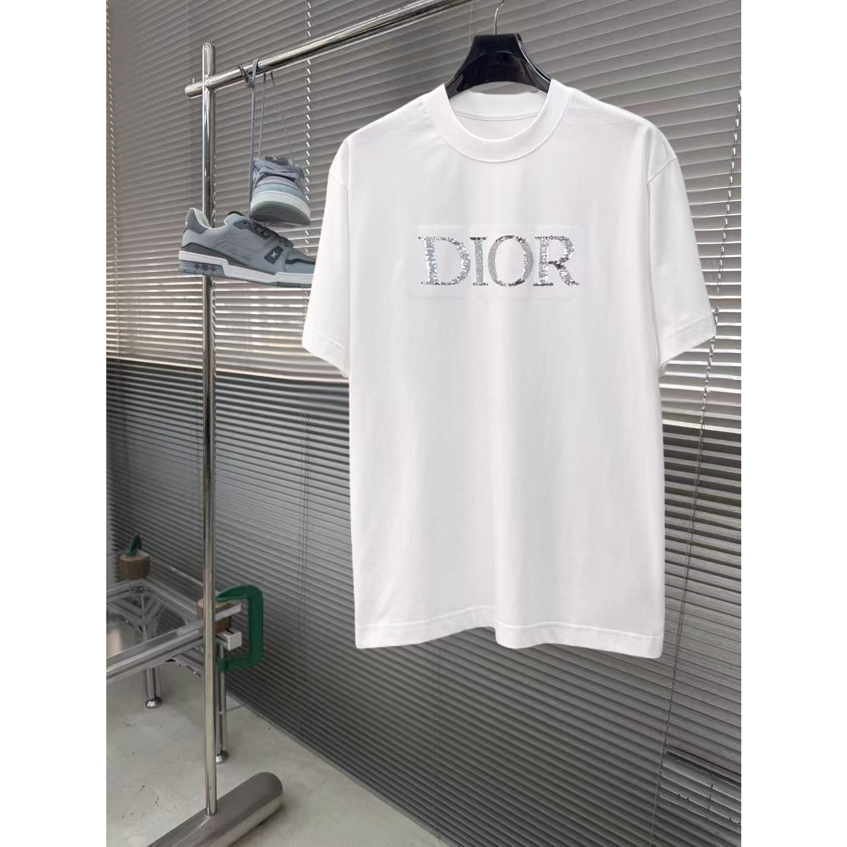<p>DIOR 专柜新款短袖T恤(白)</p>